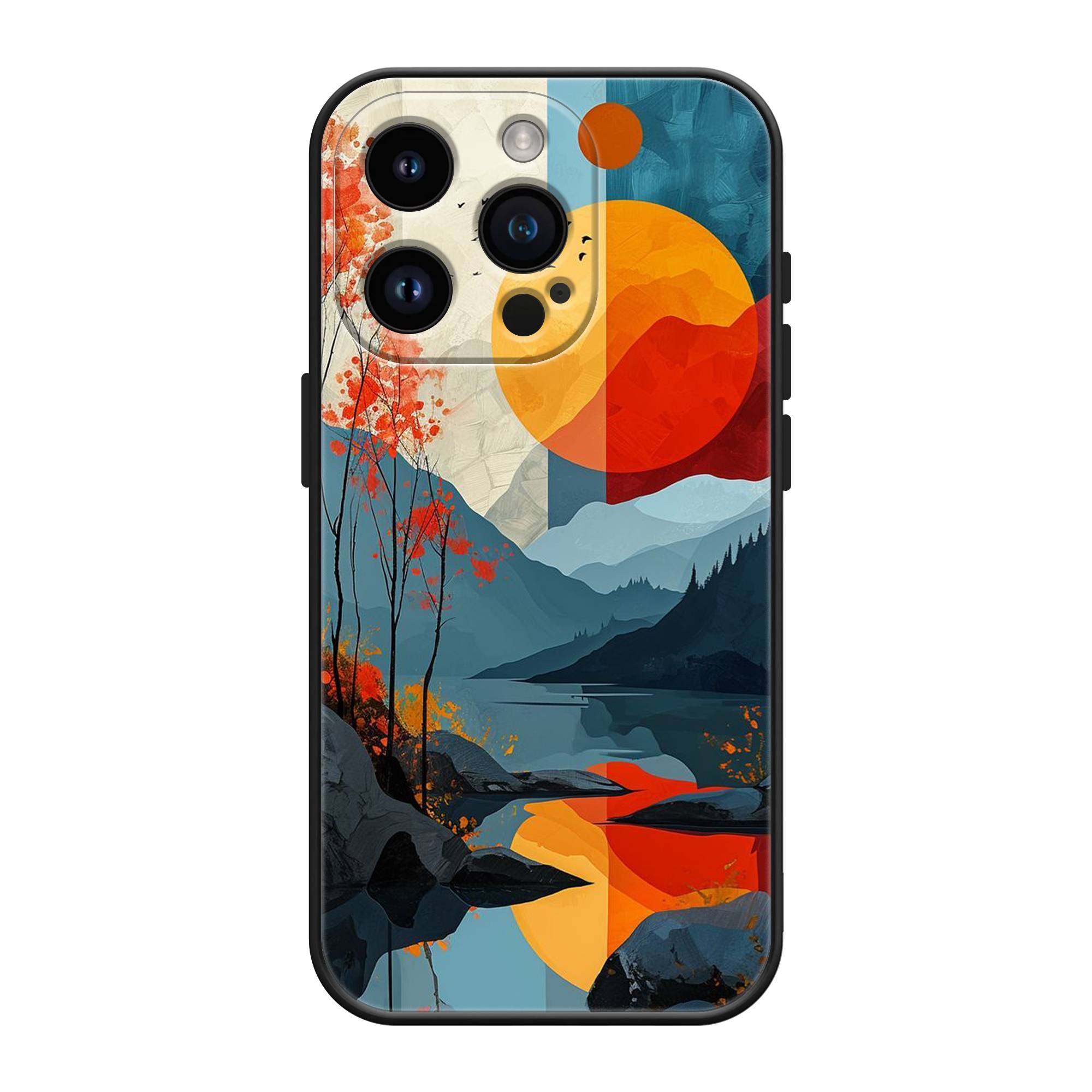 Autumn Mountain Silicone Case image 0