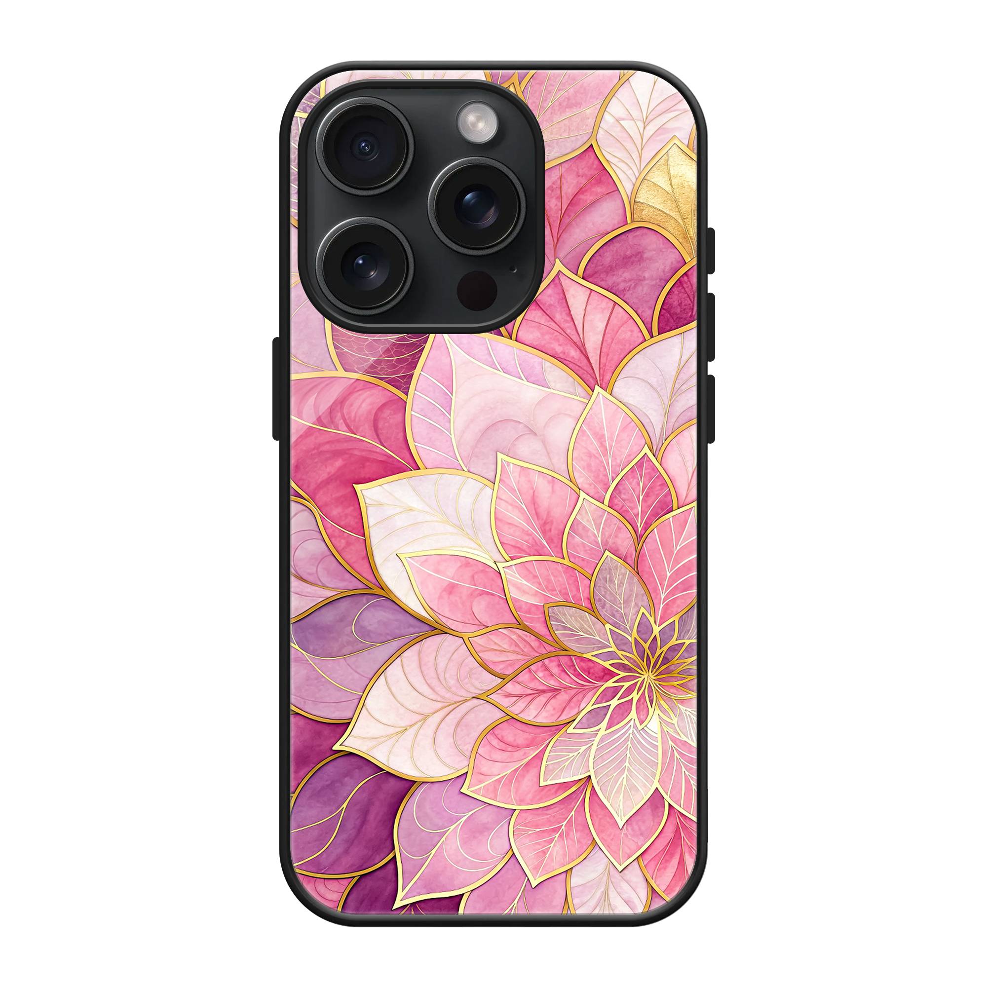 Gilded Bloom Glass Case image 0