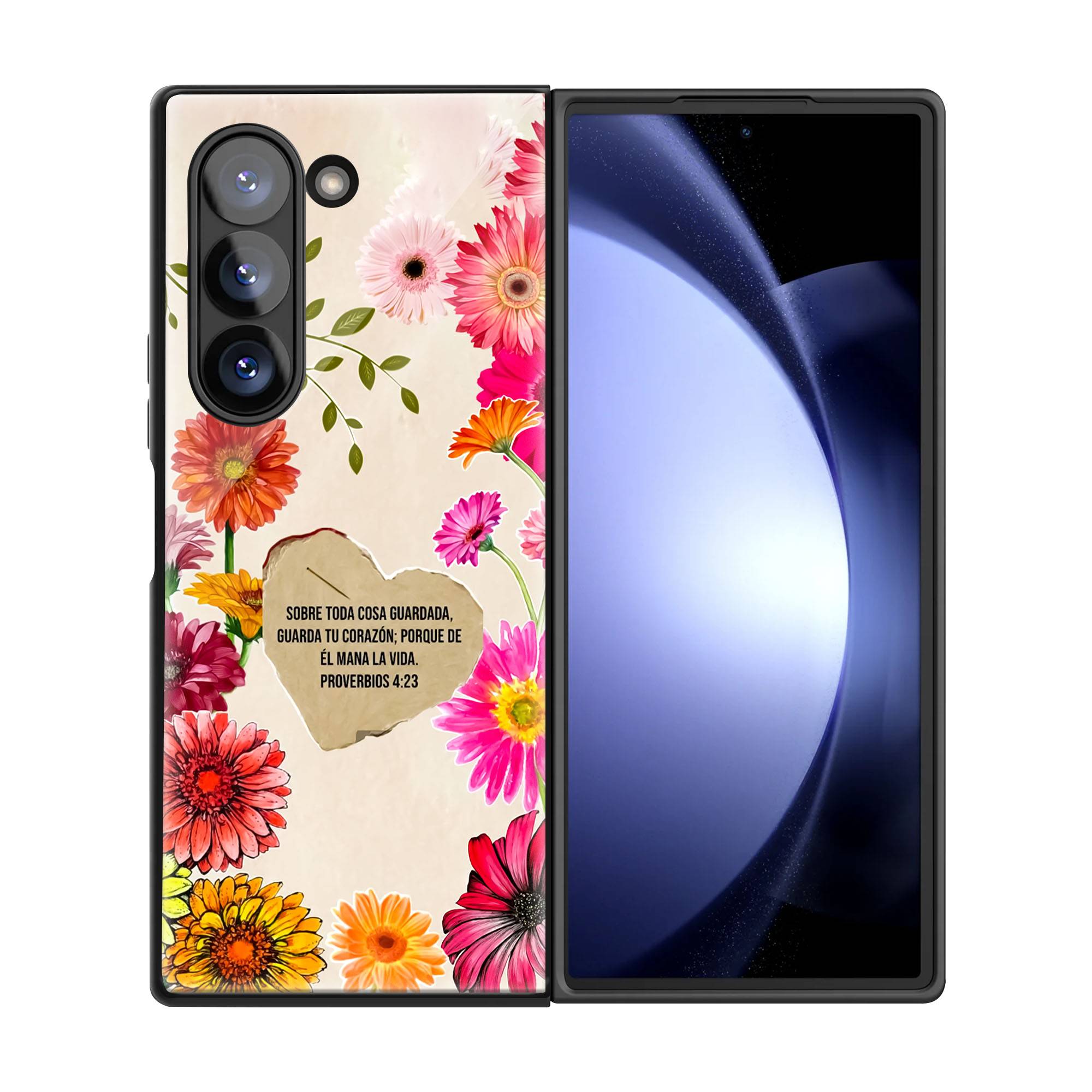 Vibrant Verse Samsung Z Fold Glass Case image 2