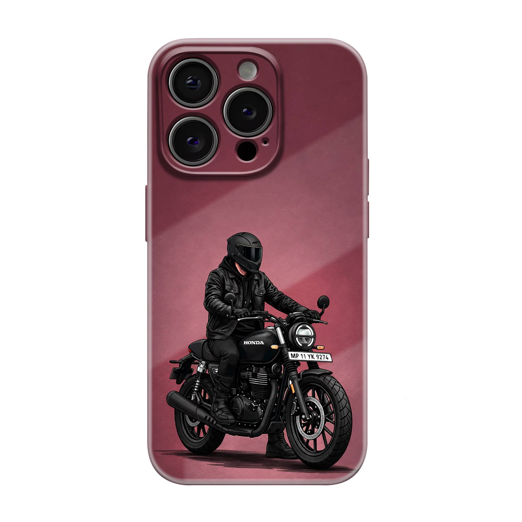Asphalt Bike Glossy Hard Case