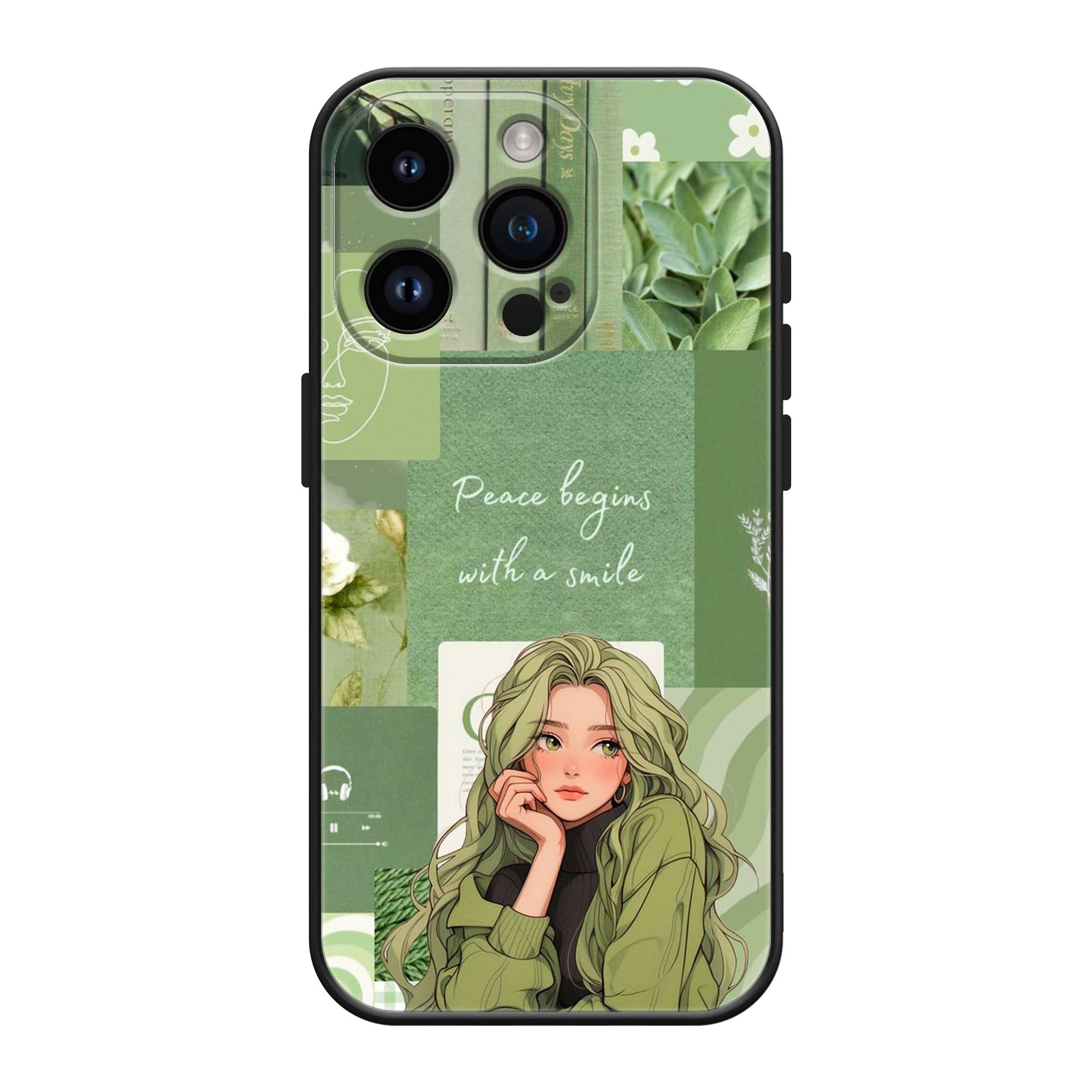 Peace Begins Silicone Case image 0