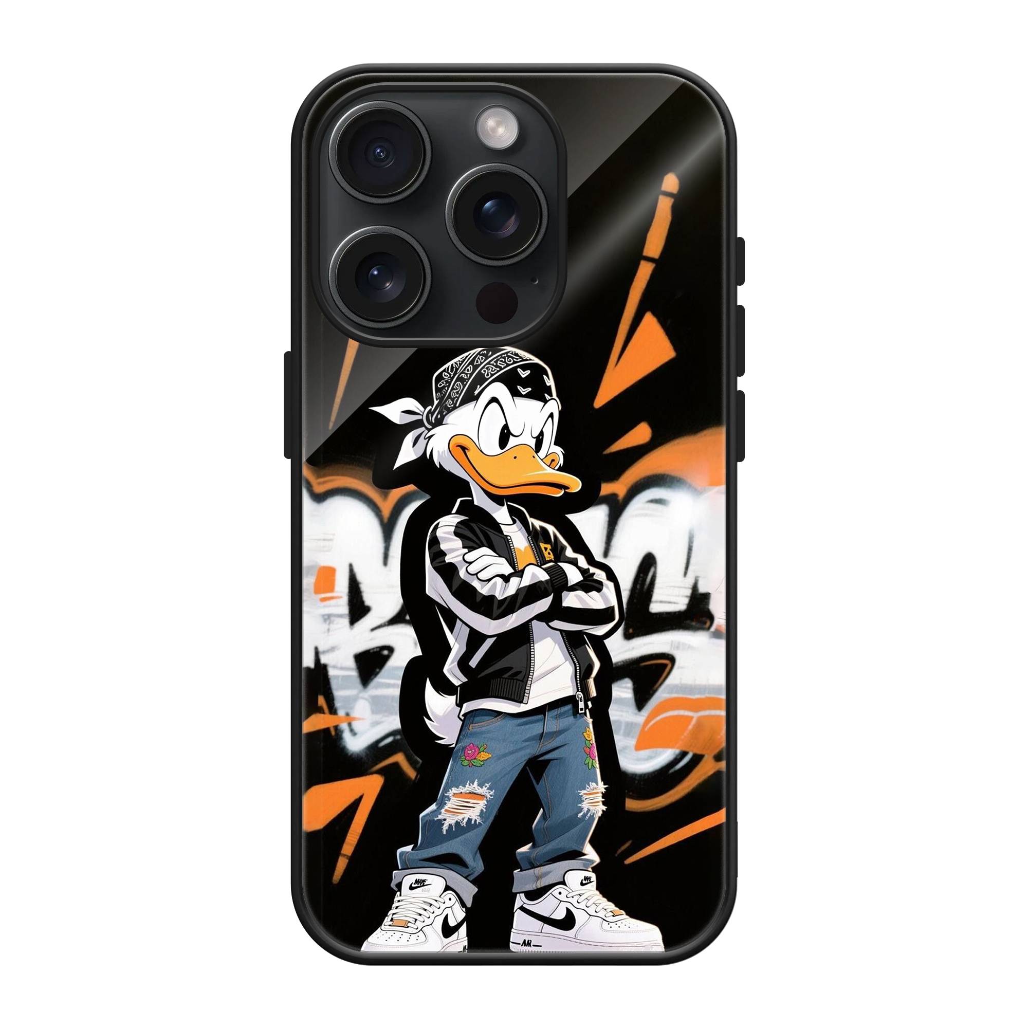 Donald Duck Glass Case