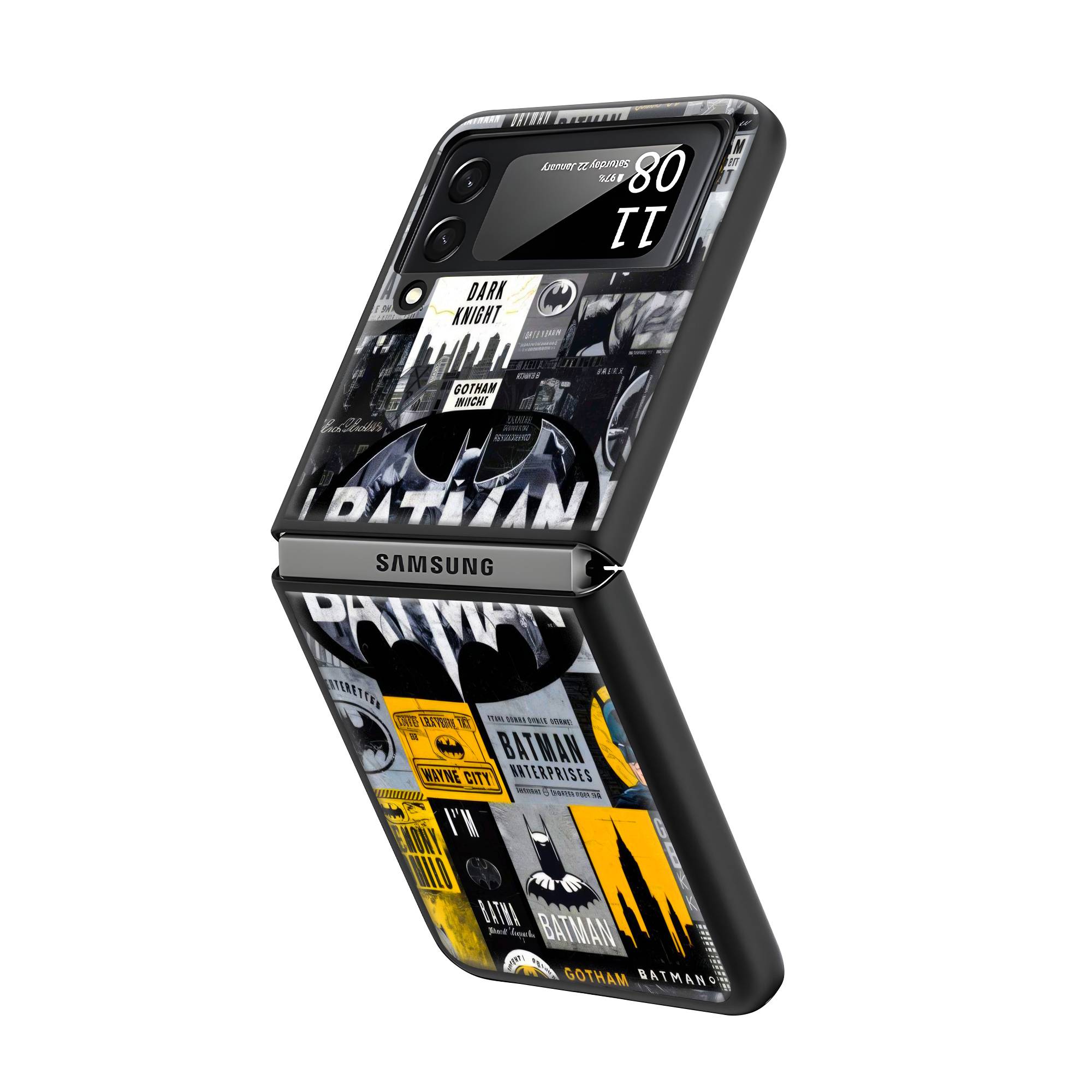 The Dark Knight Samsung Z Flip Glass Case image 1