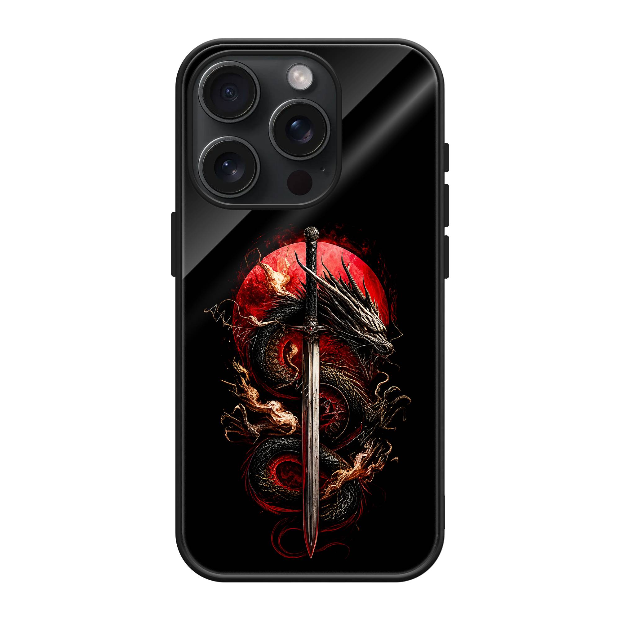 Dragon Blade Glass Case