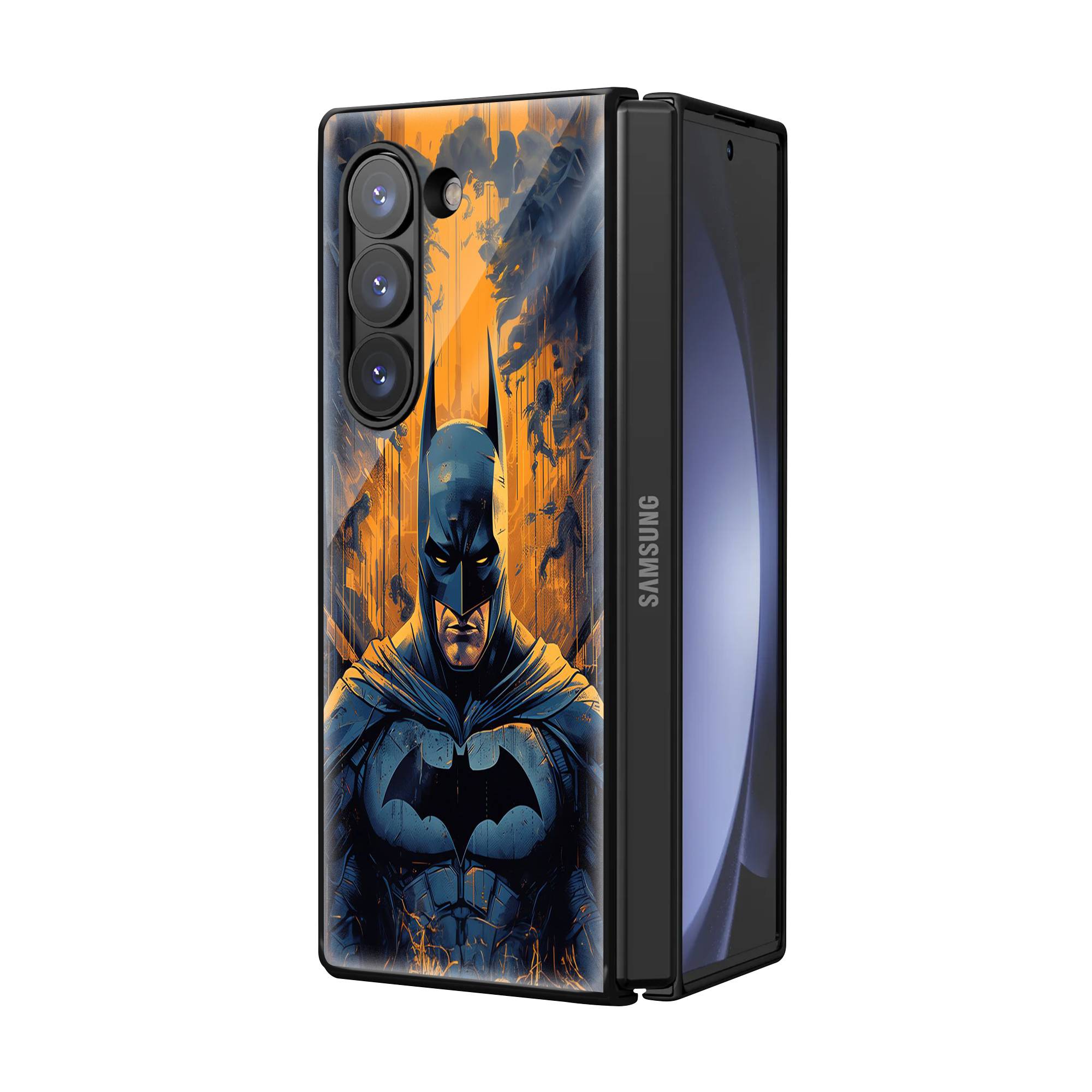 Batman Samsung Z Fold Glass Case image 1