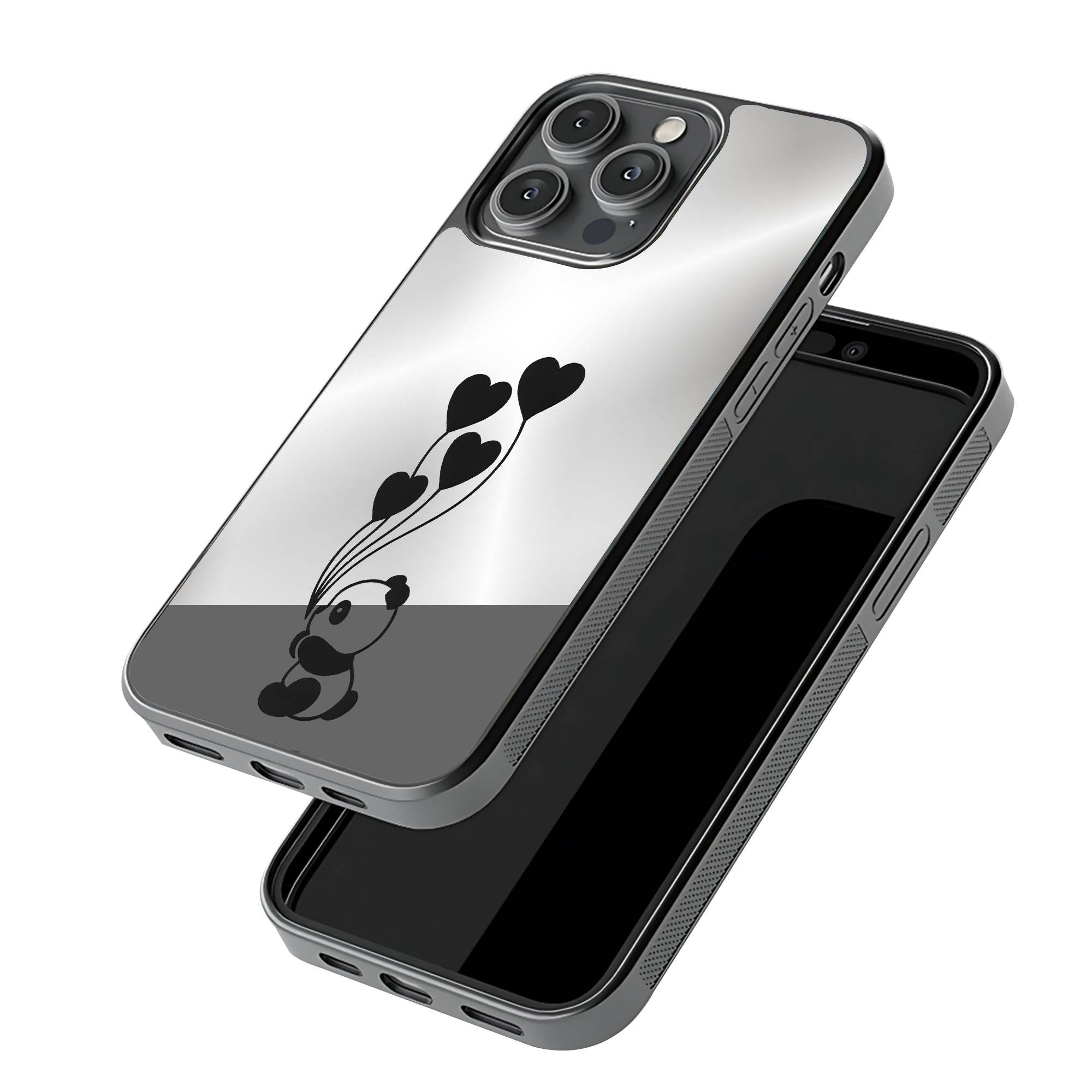 Panda Balloons Mirror Case