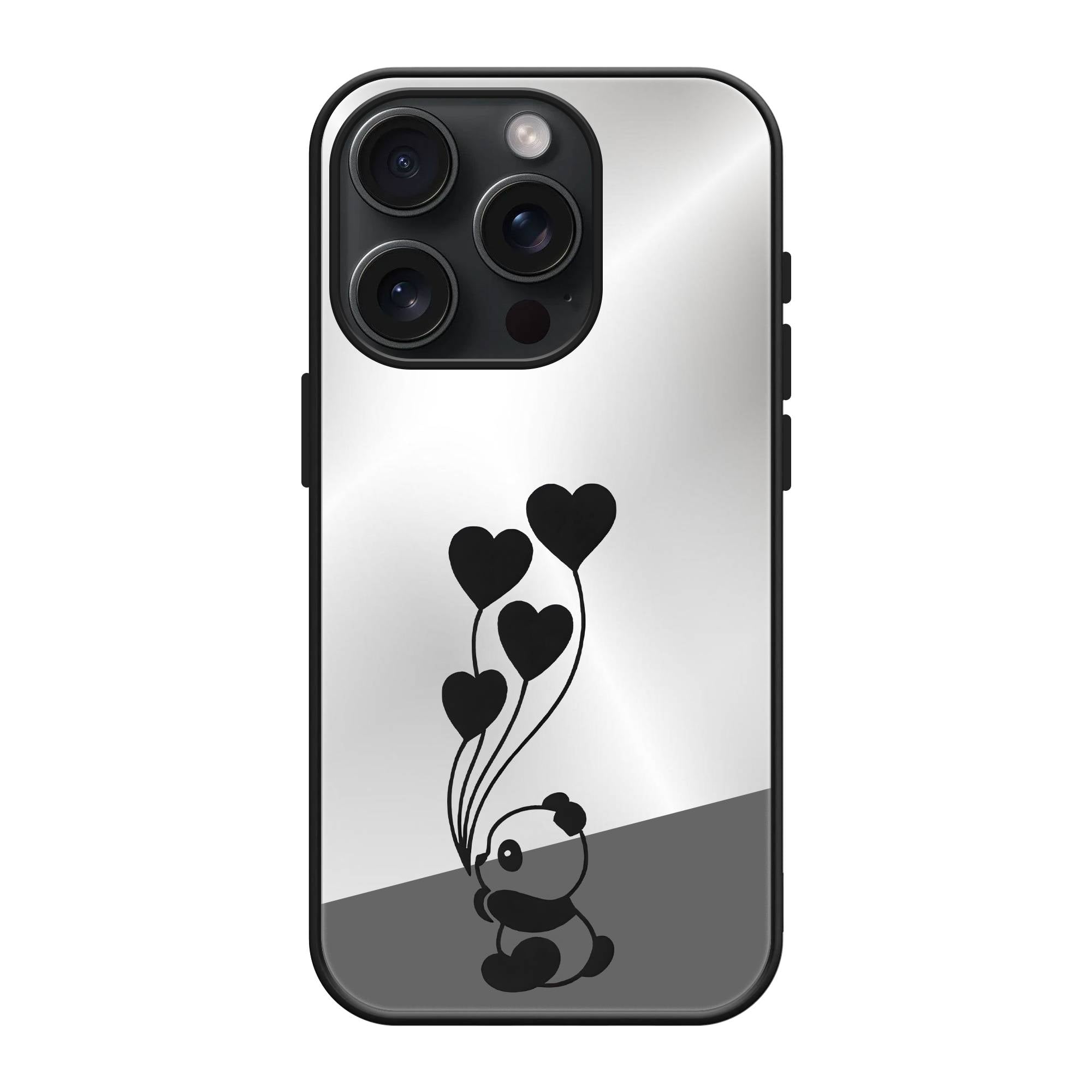 Panda Balloons Mirror Case
