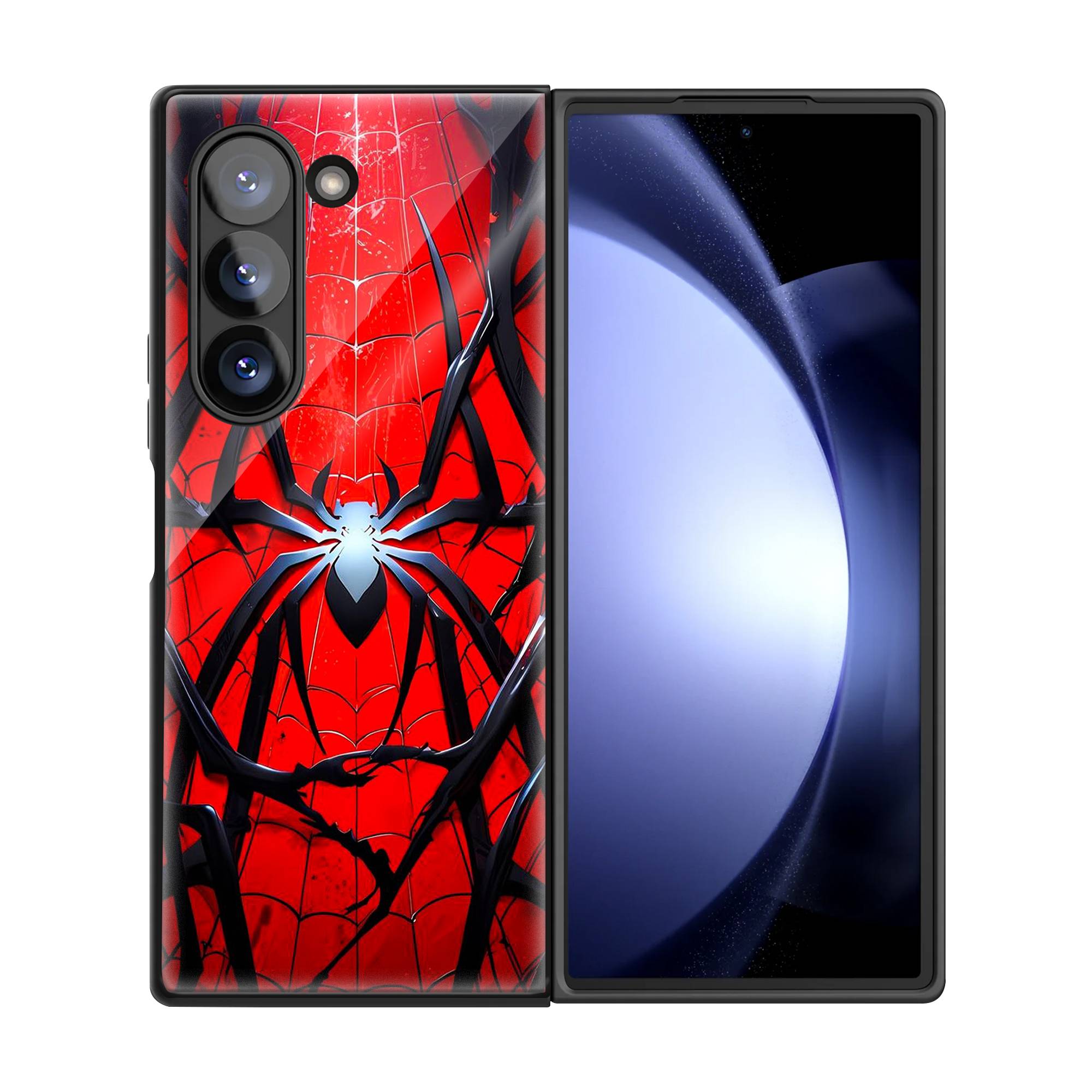 Spider-Man’s Web Samsung Z Fold Glass Case image 2