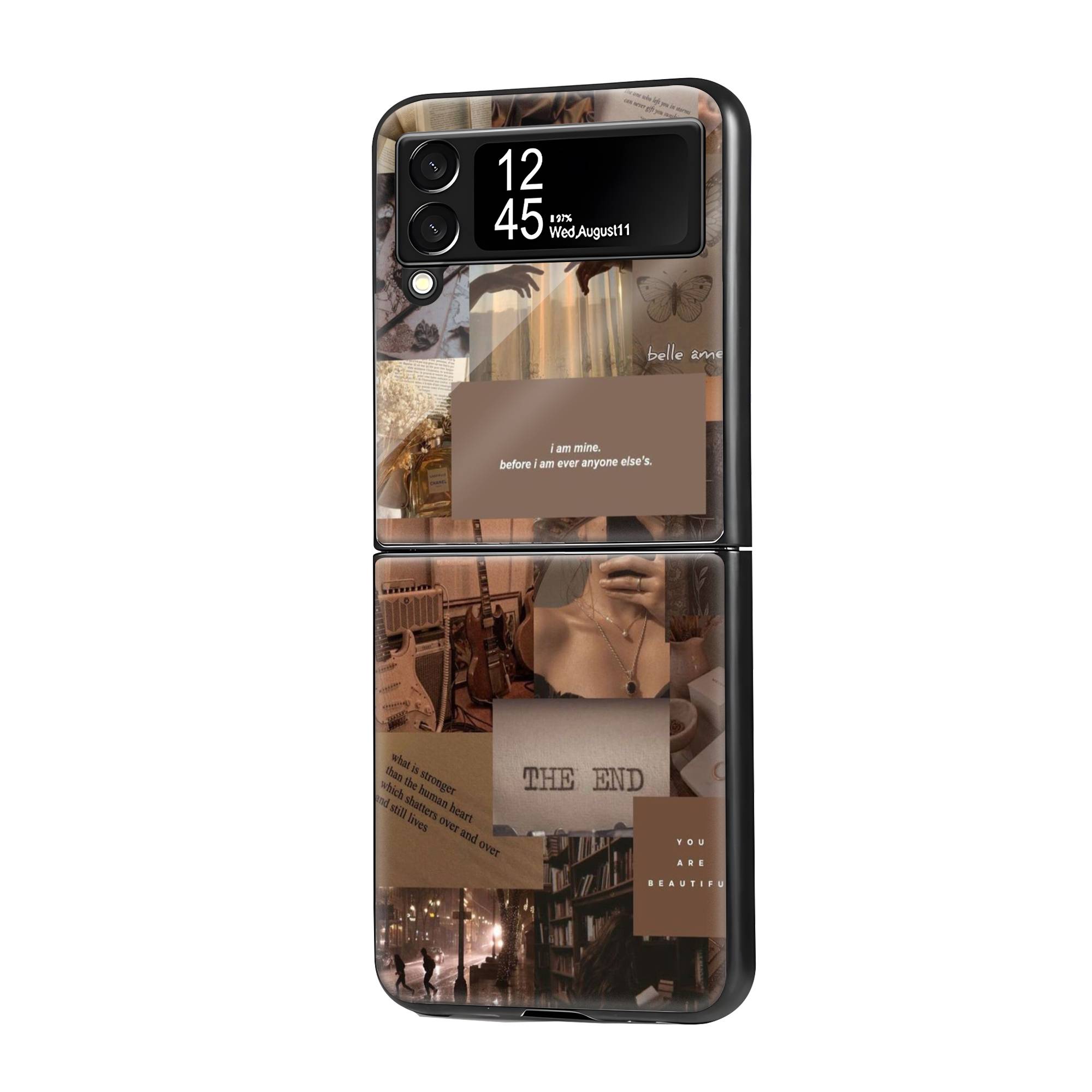 Addicted Samsung Z Flip Glass Case image 0