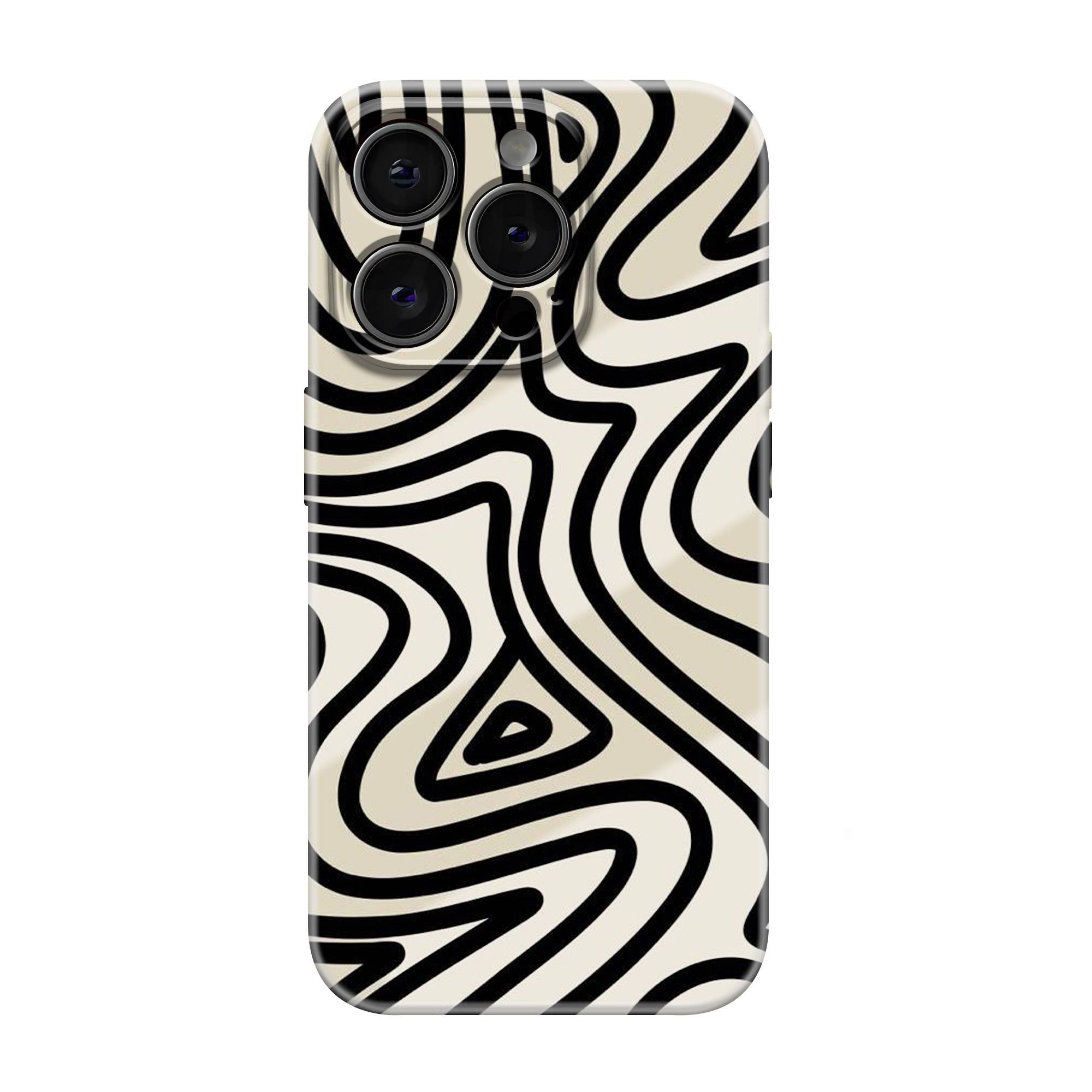 Fluid Maze Glossy Hard Case