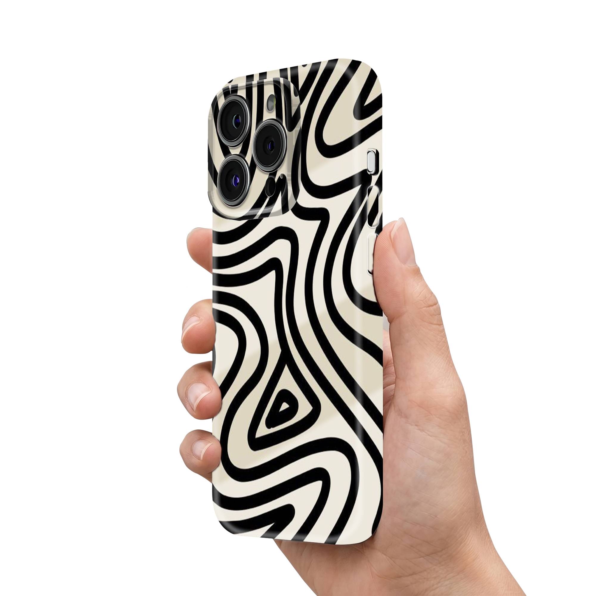 Fluid Maze Glossy Hard Case