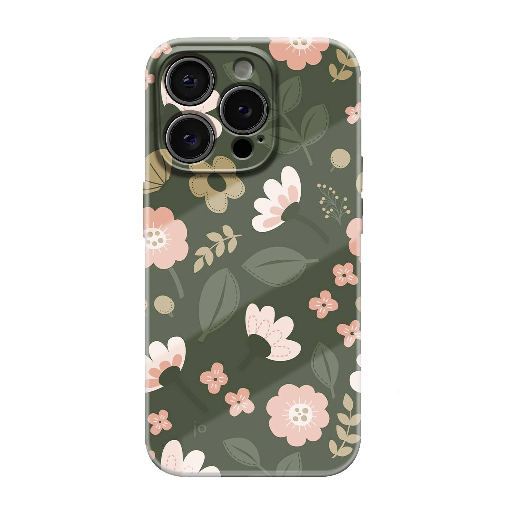 Forest Petals Glossy Hard Case