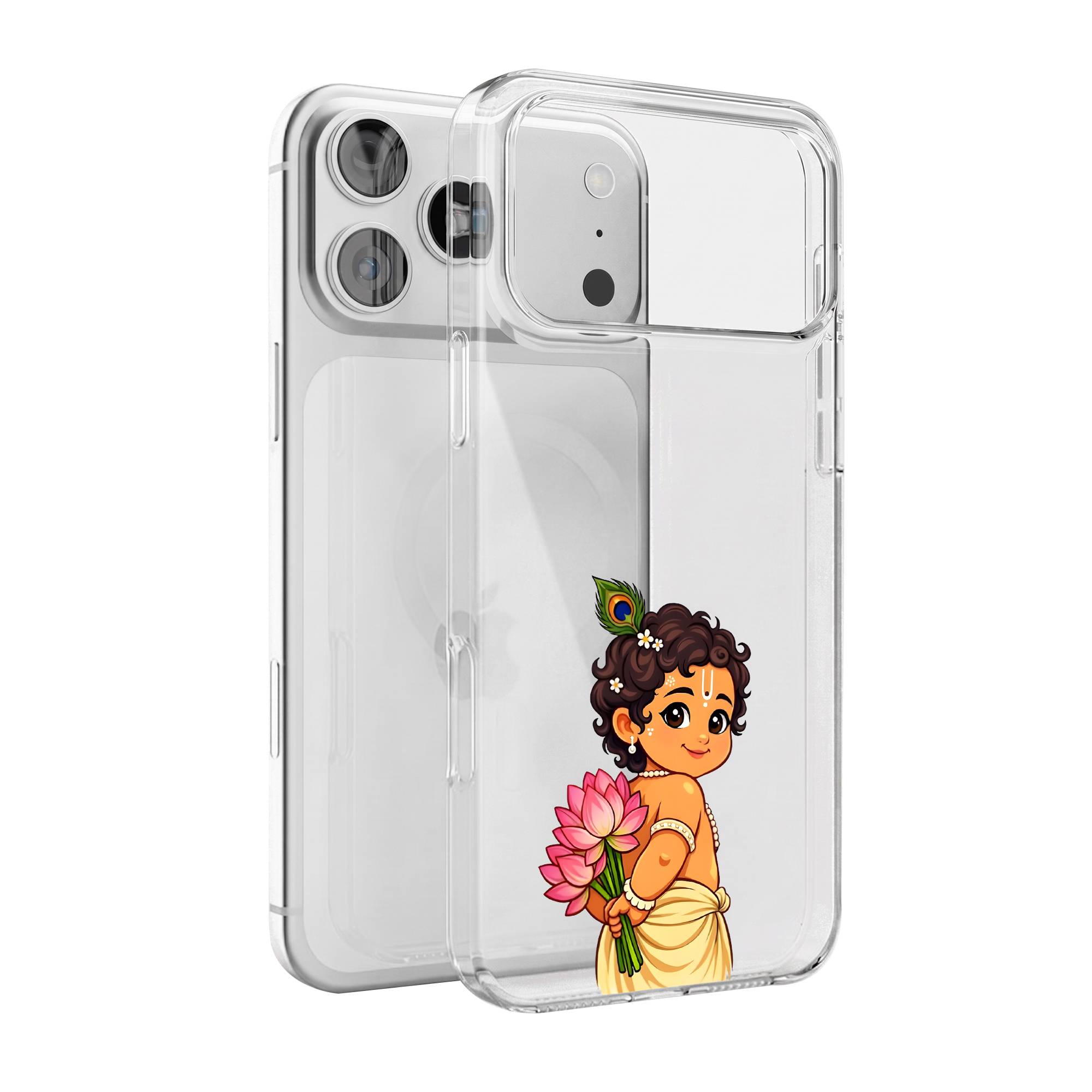 Kanha Bloom Premium Clear Case