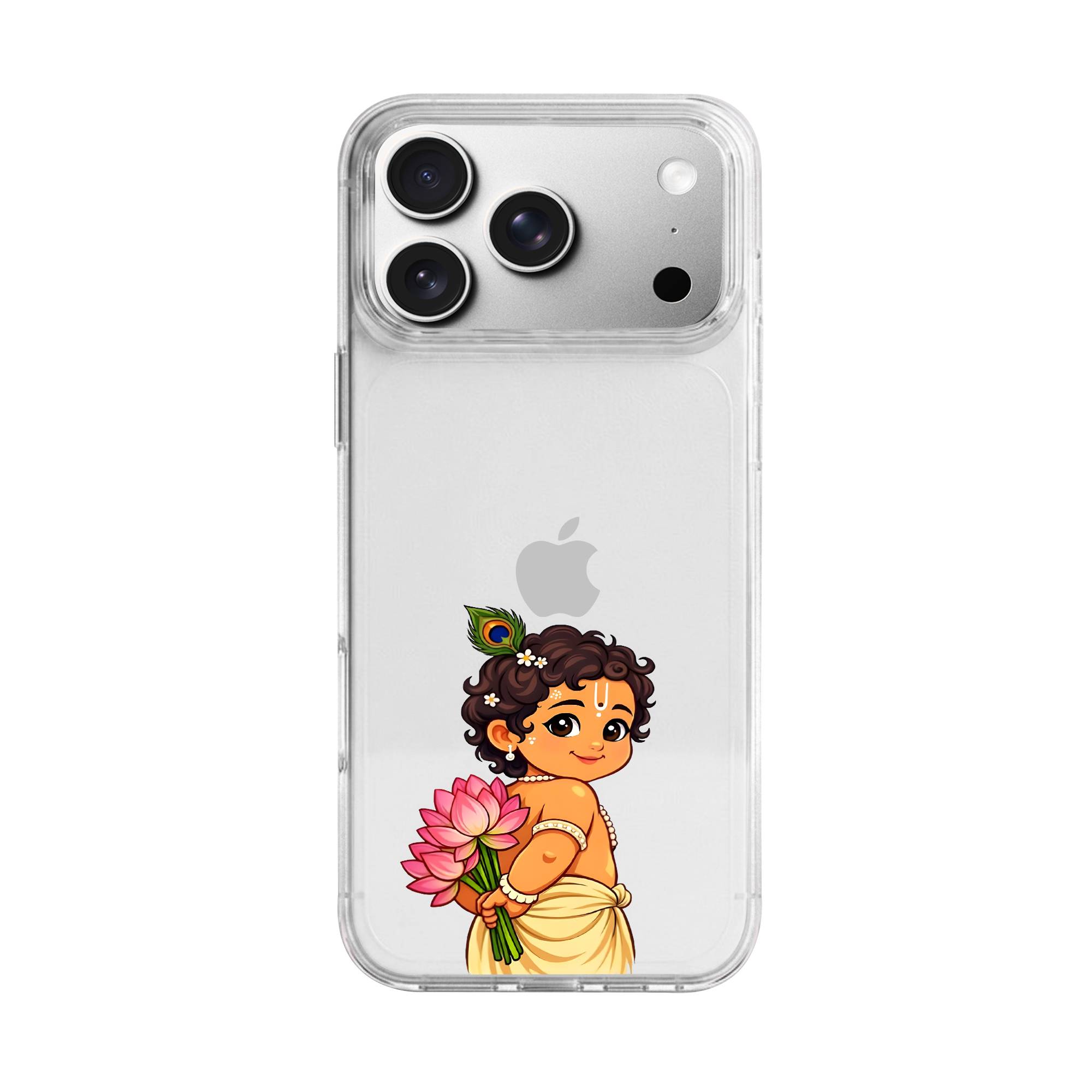 Kanha Bloom Premium Clear Case