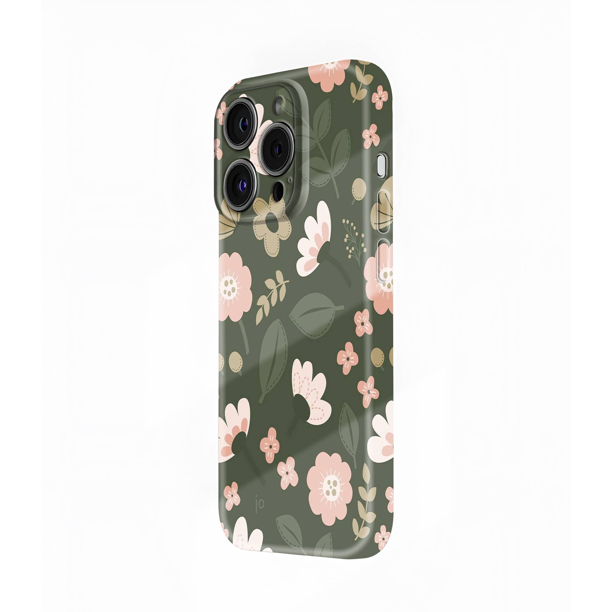 Forest Petals Glossy Hard Case