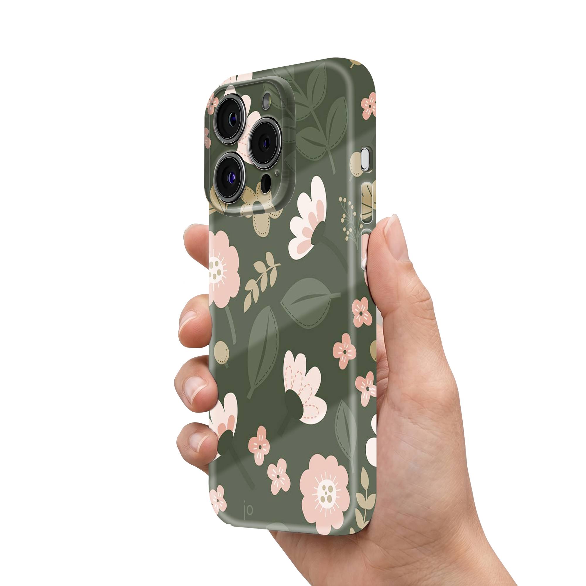 Forest Petals Glossy Hard Case