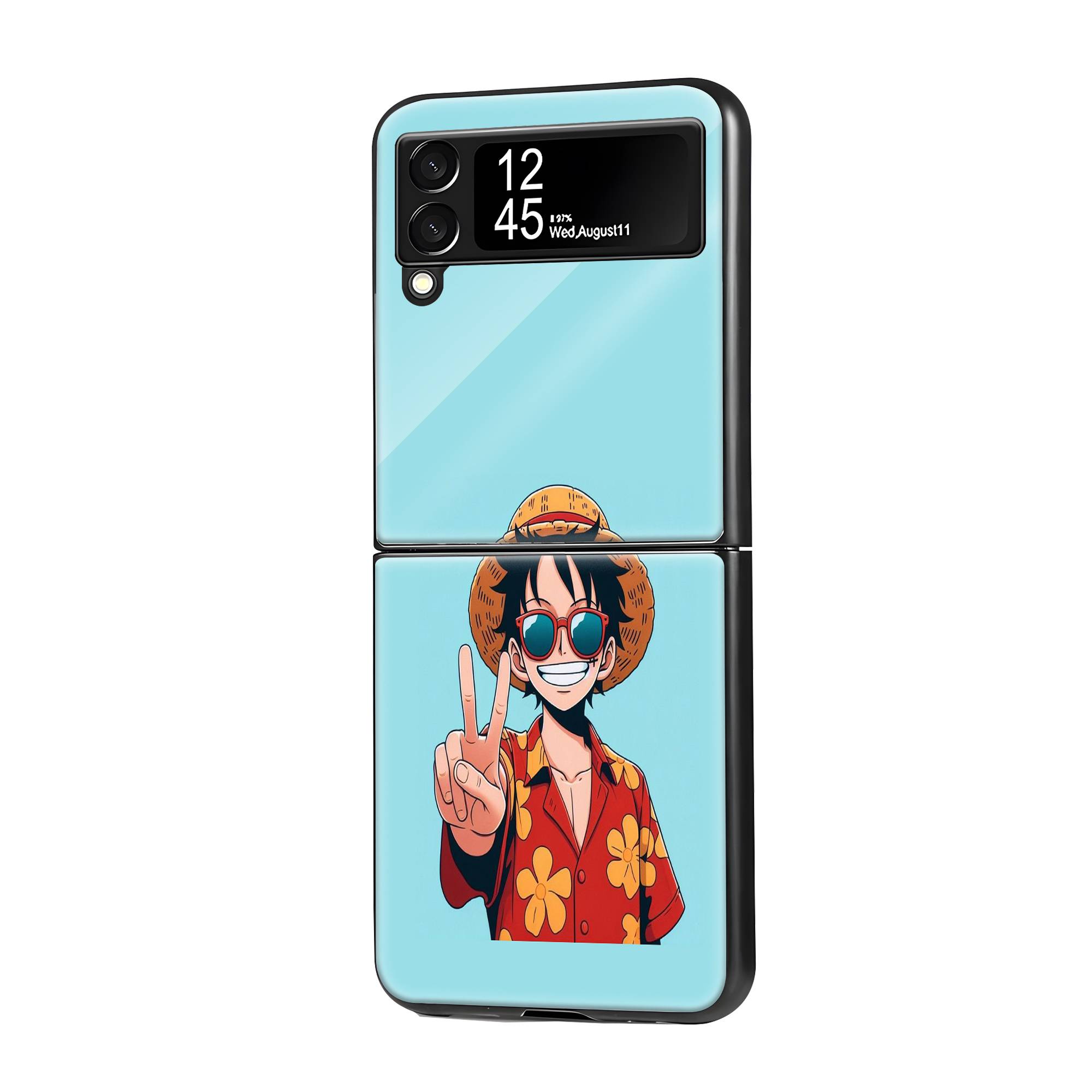 Manga Anime Samsung Z Flip Glass Case image 0