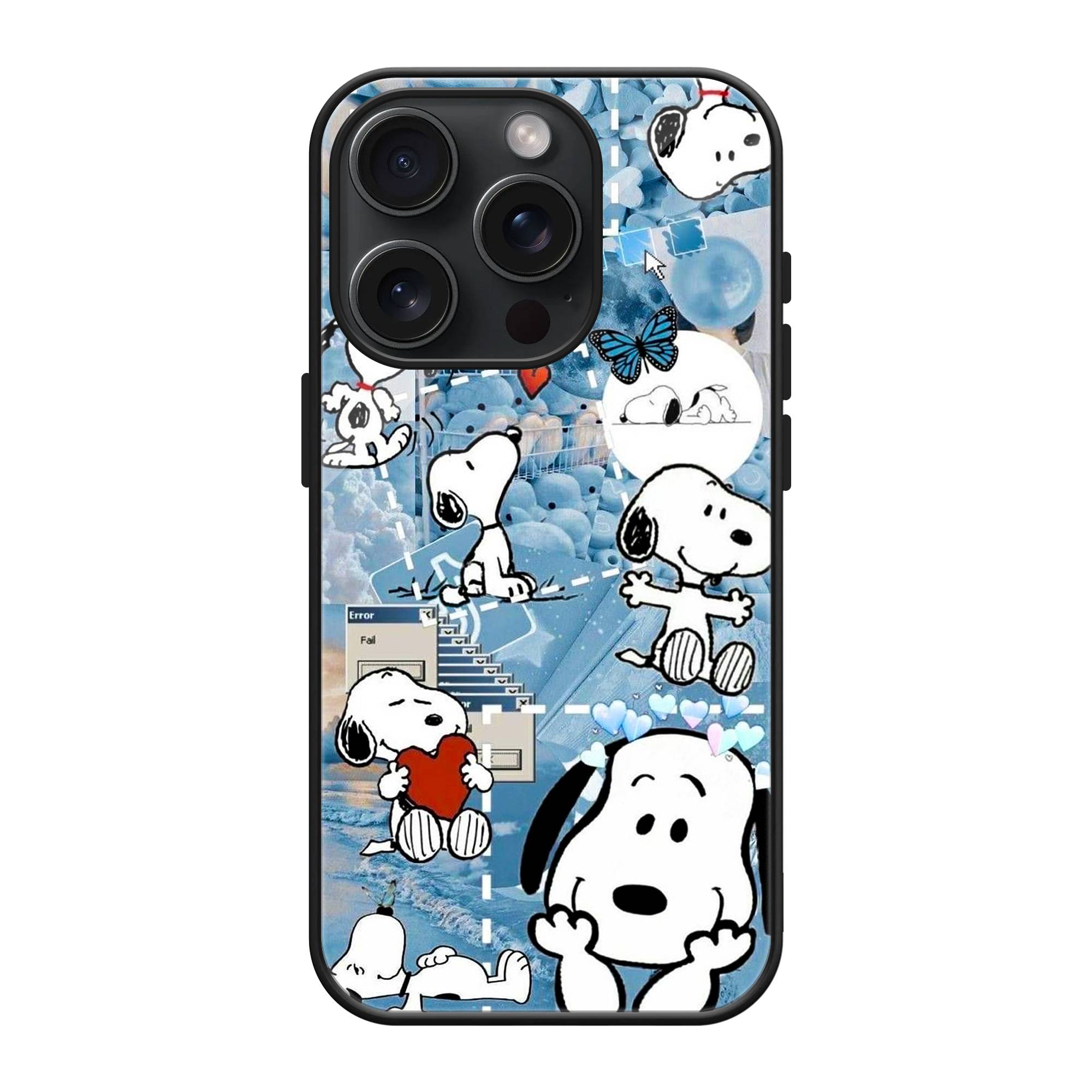 Snoopy Glass Case image 0