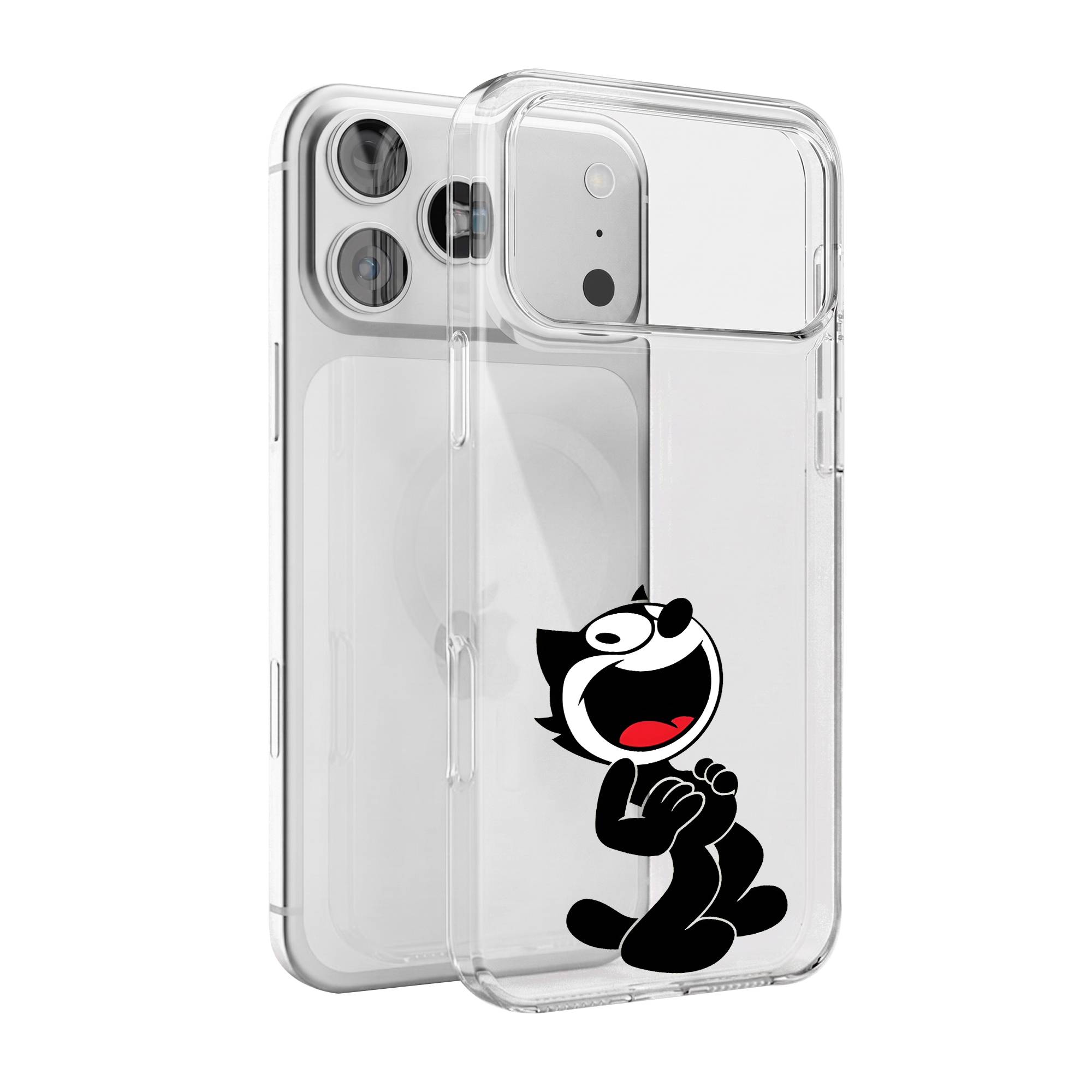 Laughing Cat Premium Clear Case