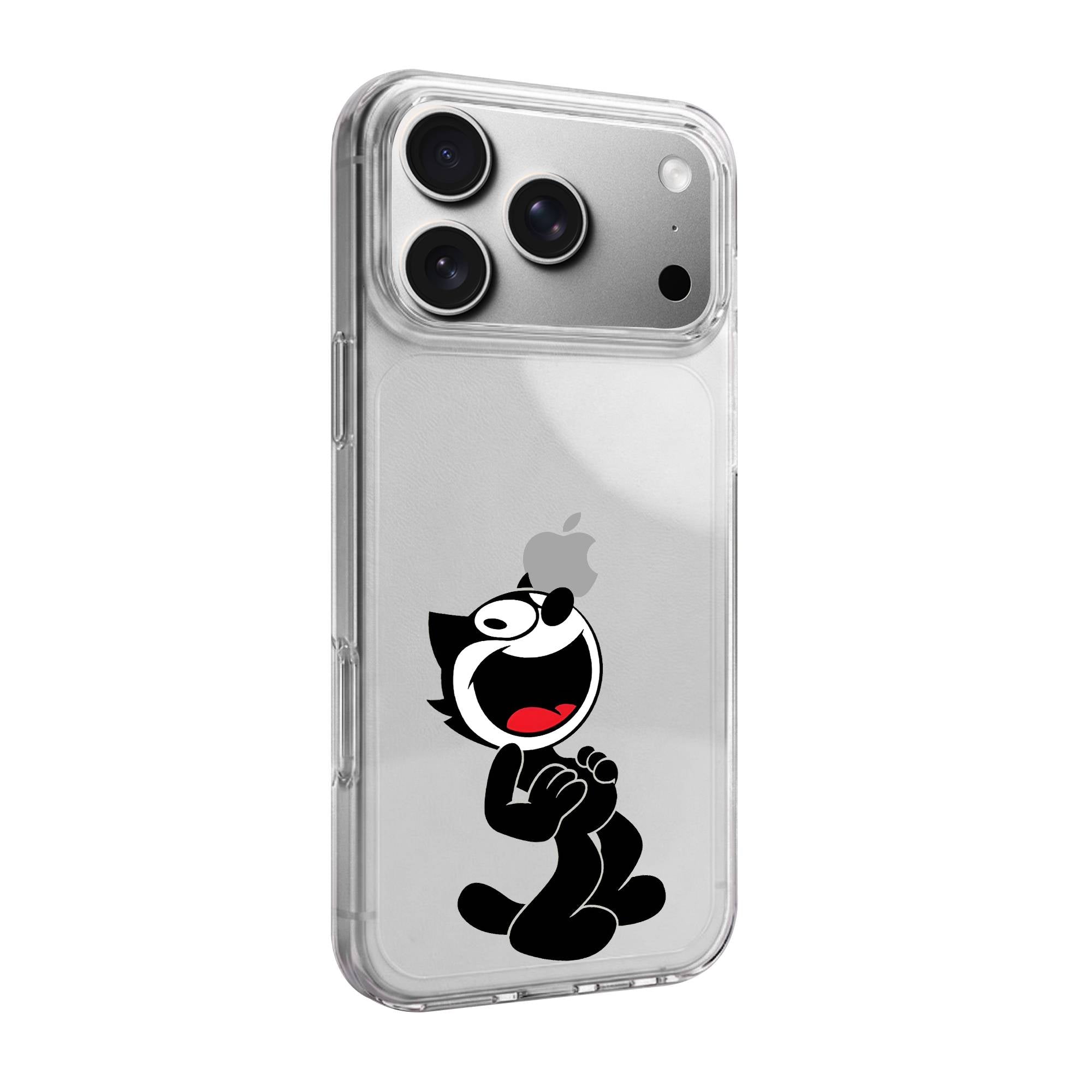 Laughing Cat Premium Clear Case