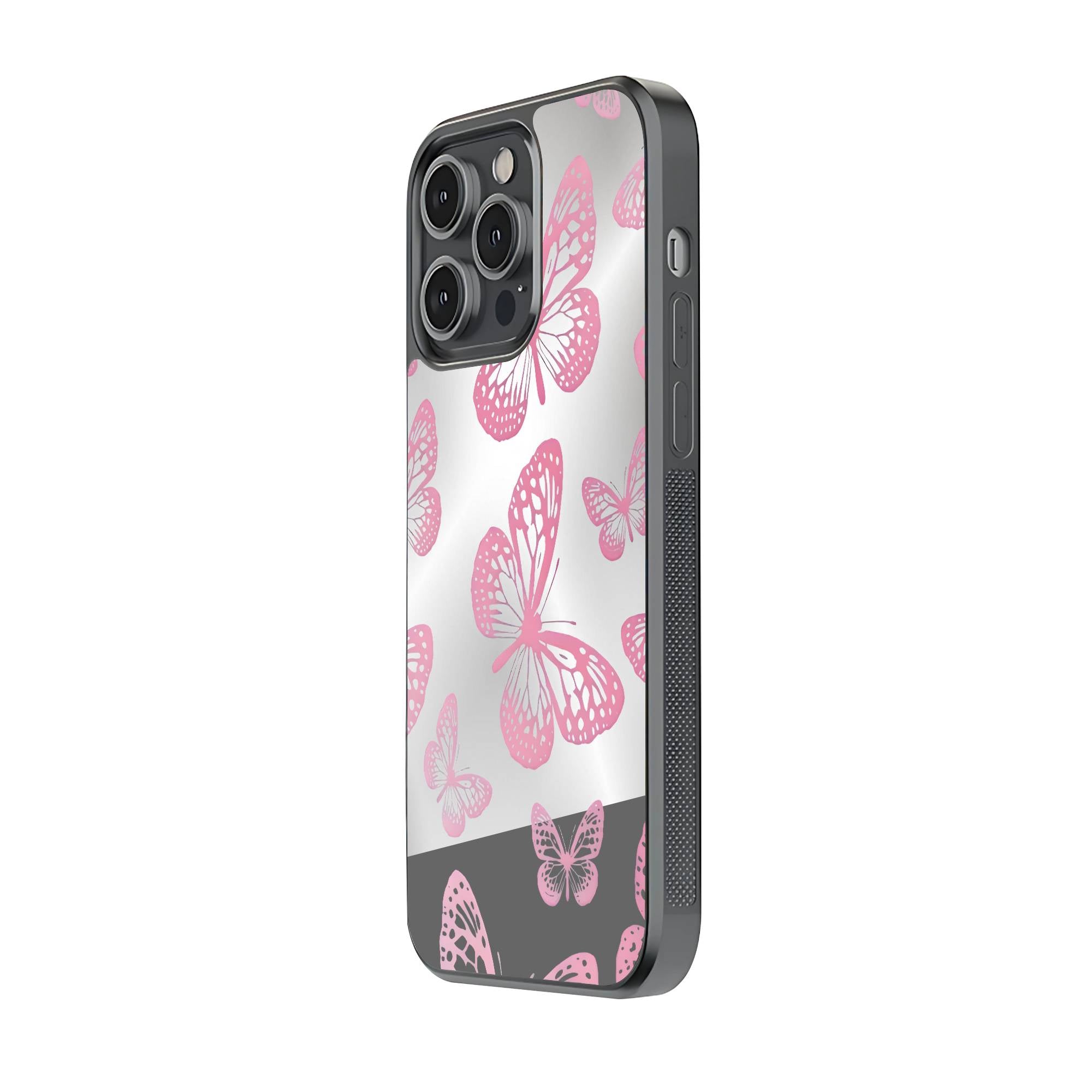 Rosy Wings Mirror Case