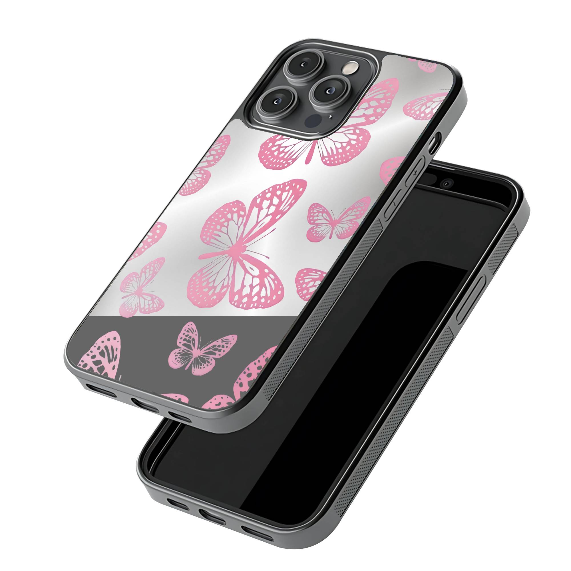 Rosy Wings Mirror Case