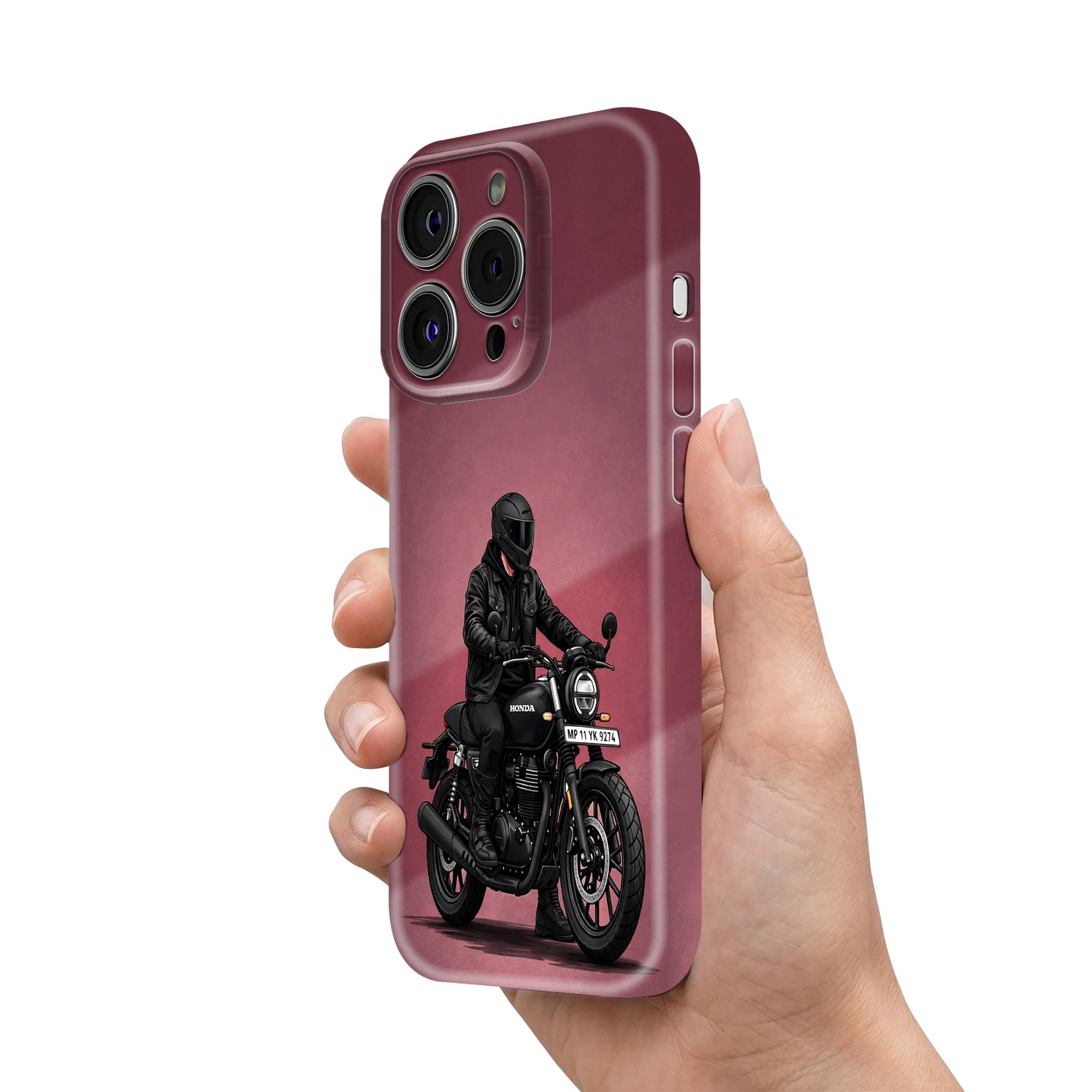 Asphalt Bike Glossy Hard Case