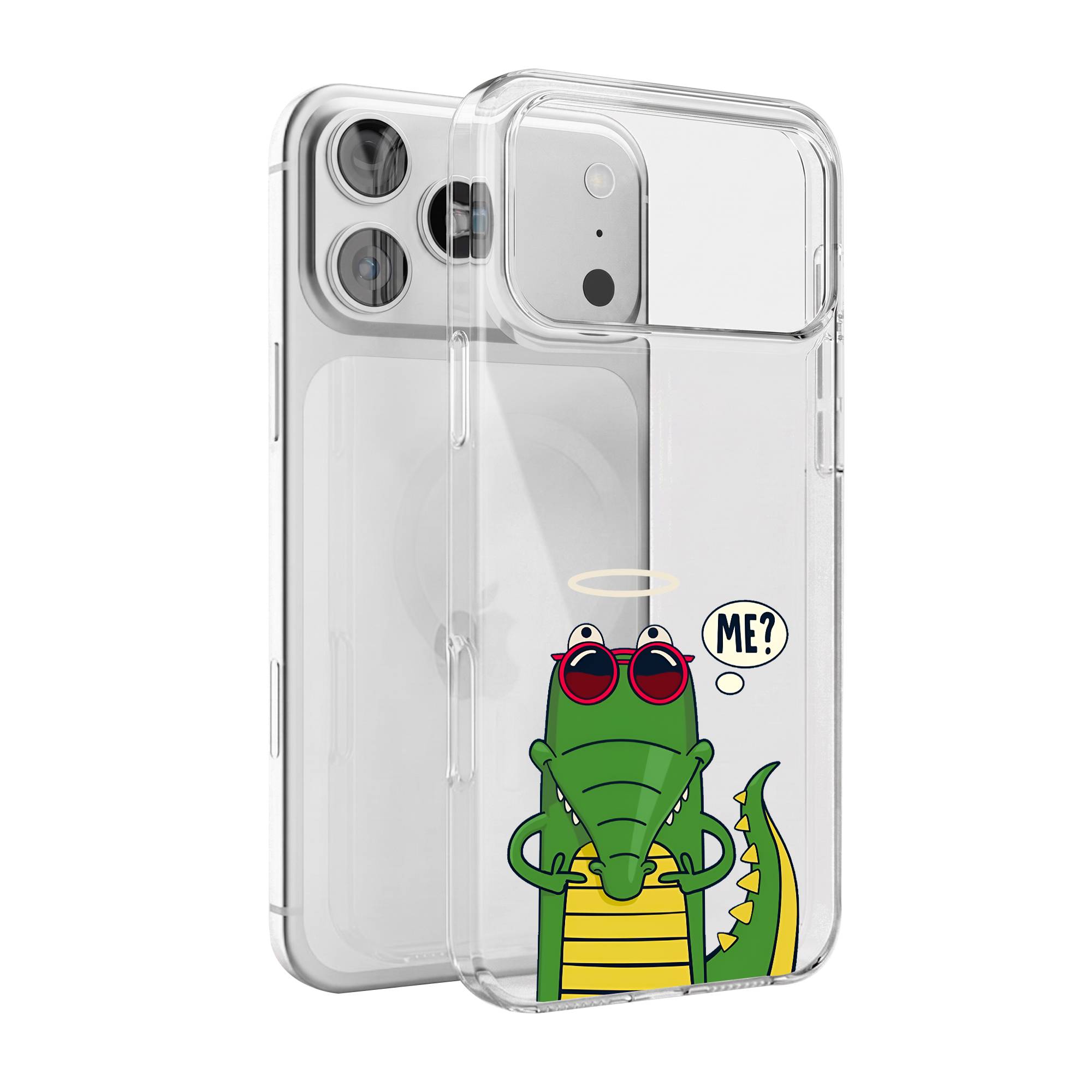Angel Crocodile Premium Clear Case
