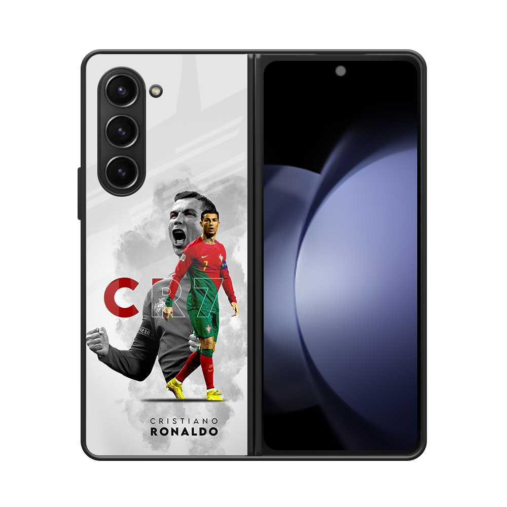 Cristiano Ronaldo Samsung Z Fold 5 Glass Case image 0