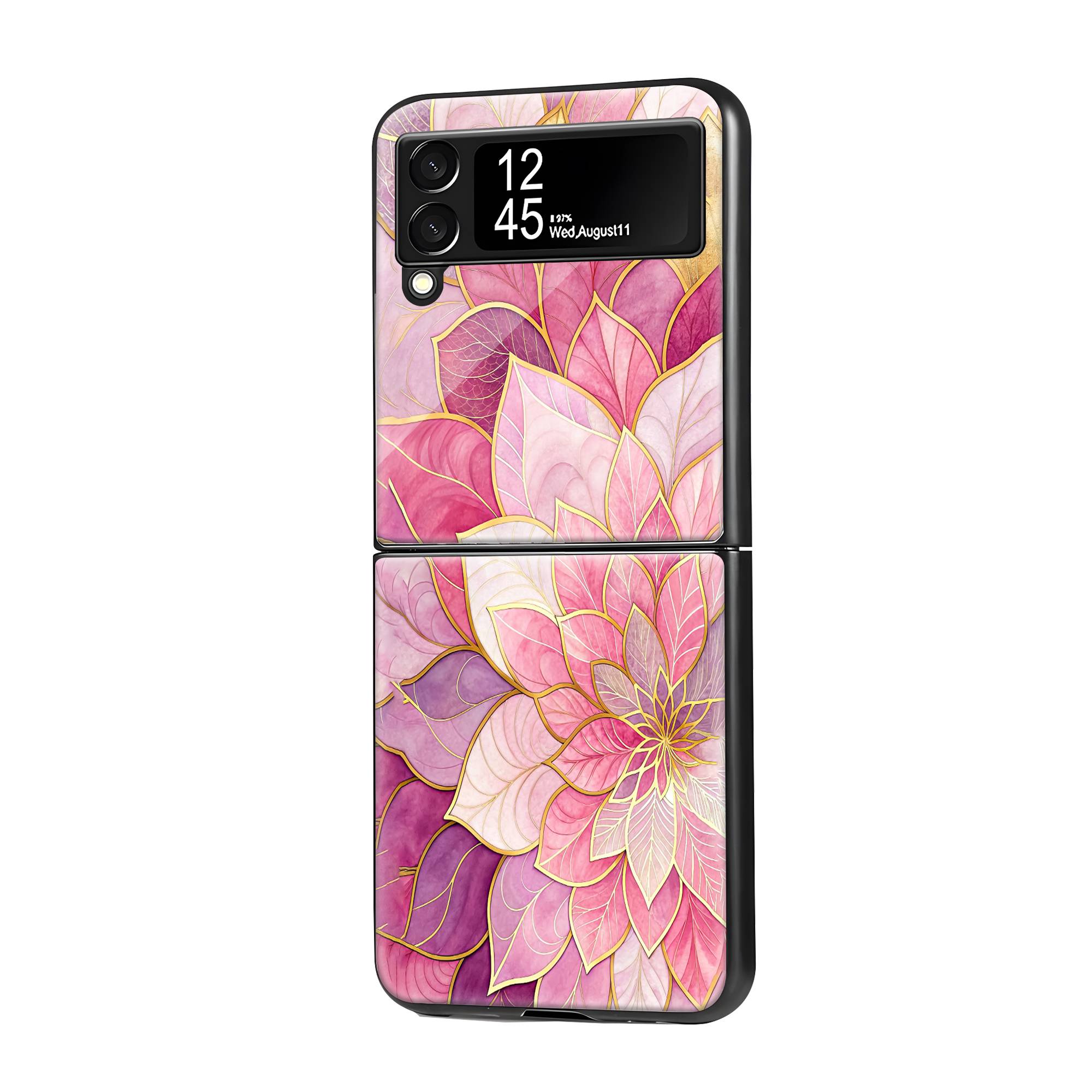 Gilded Bloom Samsung Z Flip Glass Case image 0