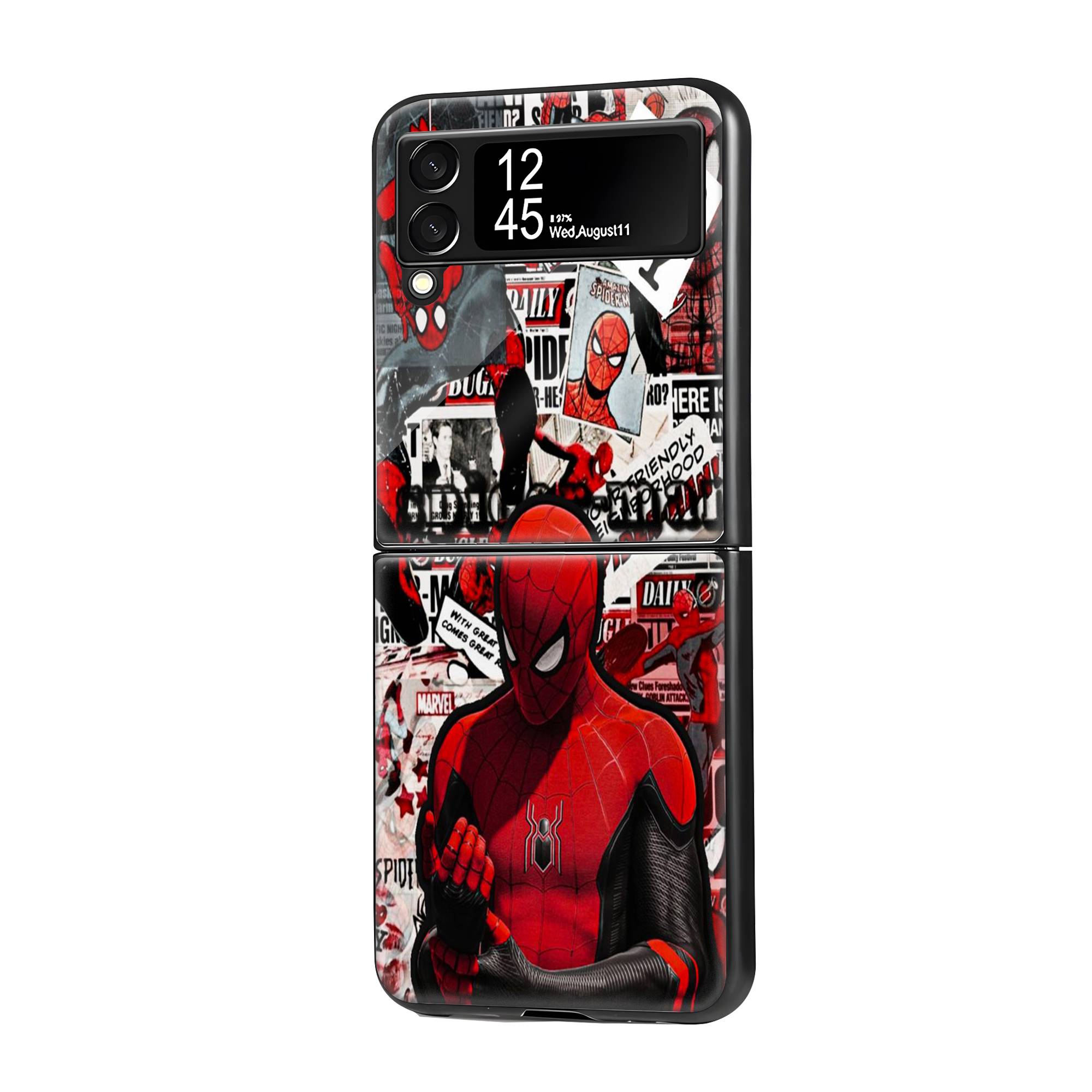 Spider-Man’s Theme Samsung Z Flip Glass Case image 0