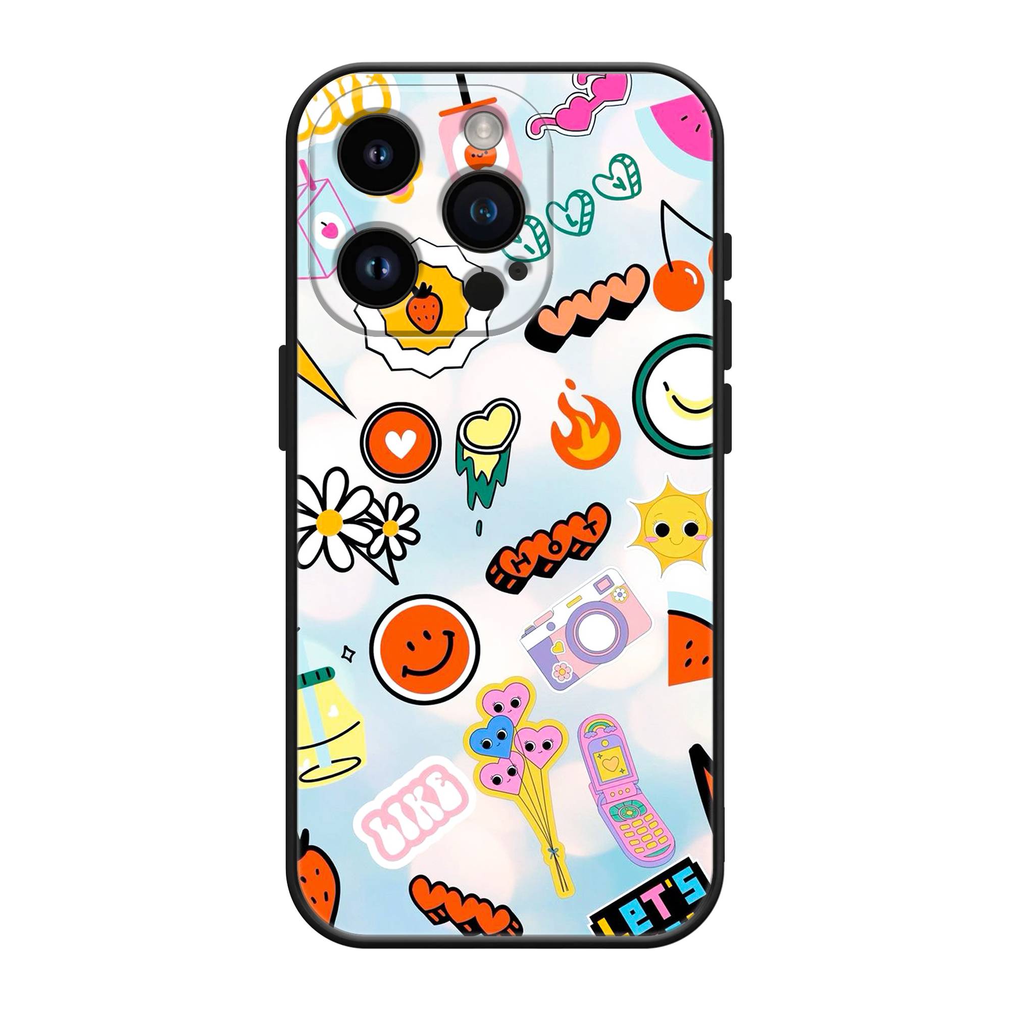 Sticker Art Silicone Case image 0