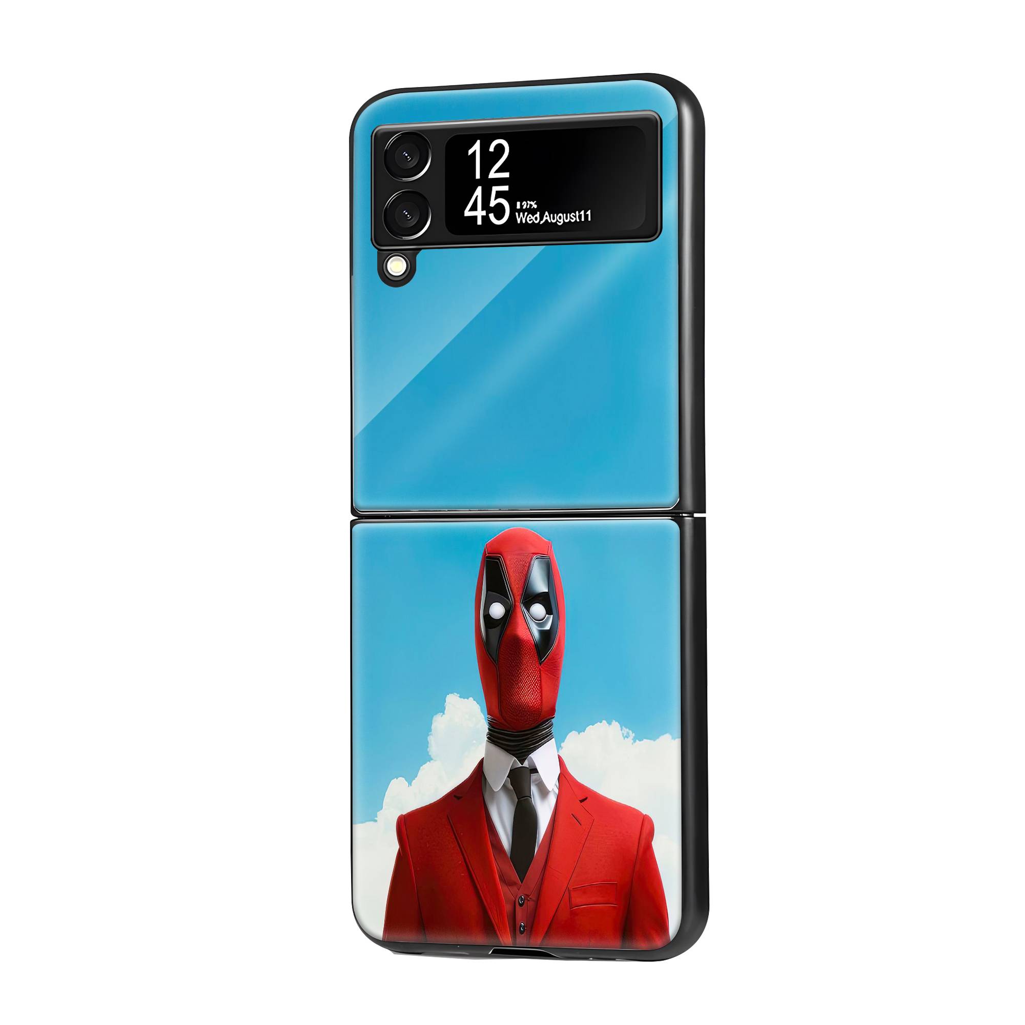 Gentleman Samsung Z Flip Glass Case image 0