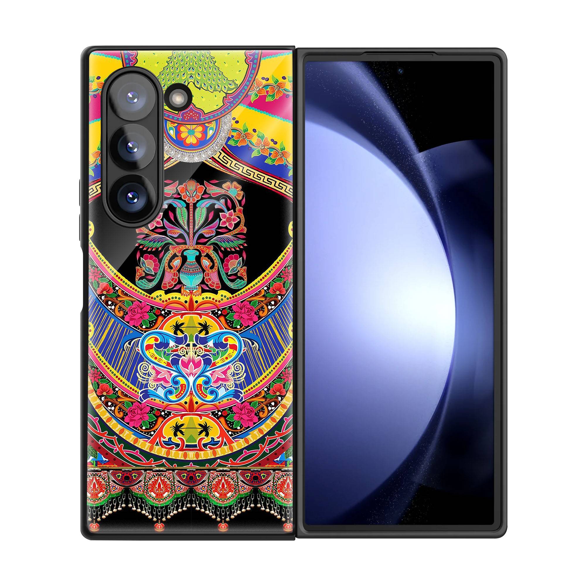 Truck Art Samsung Z Fold Glass Case image 2