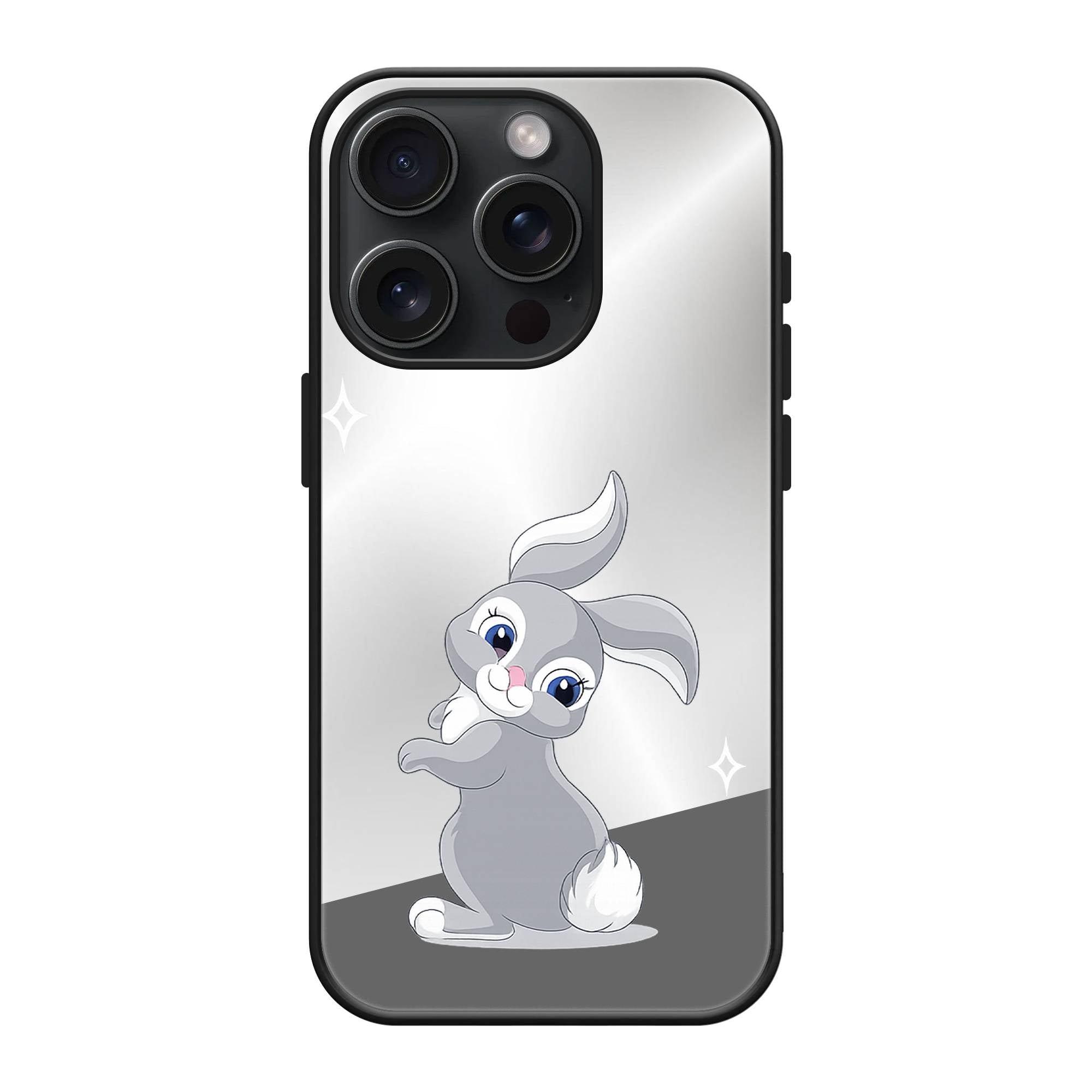 Shiny Bunny Mirror Case
