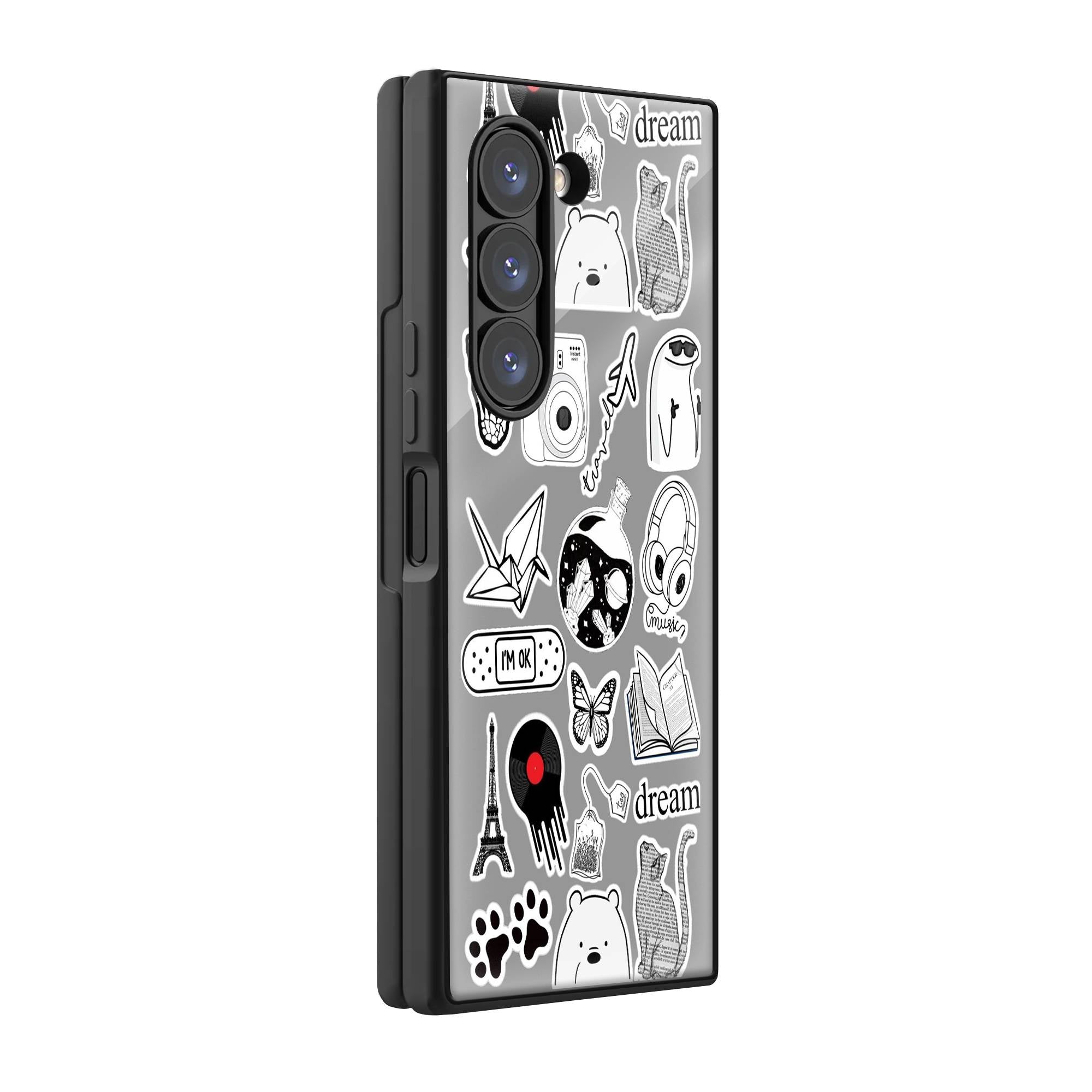 Dream Samsung Z Fold Glass Case image 0