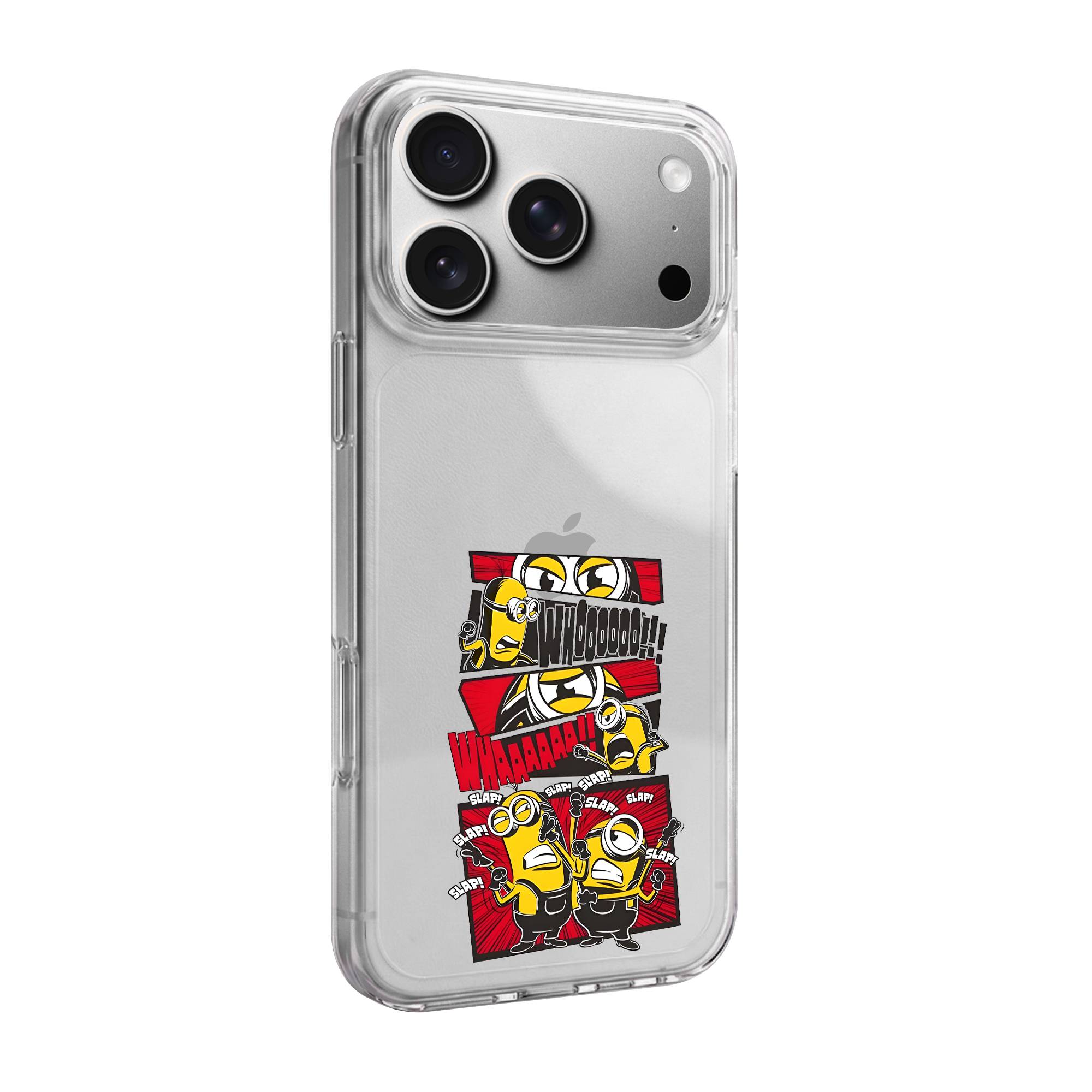 Minion Action Comic Premium Clear Case