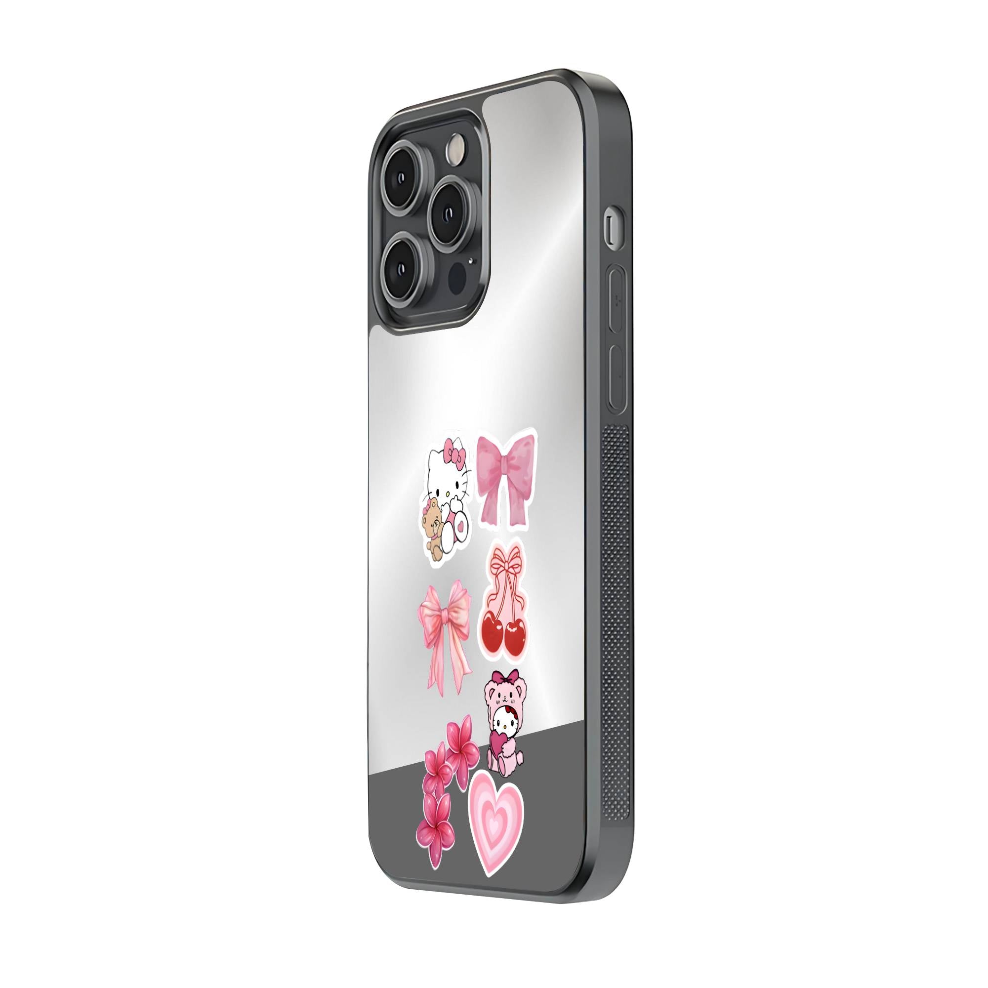 Soft Kitty Mirror Case