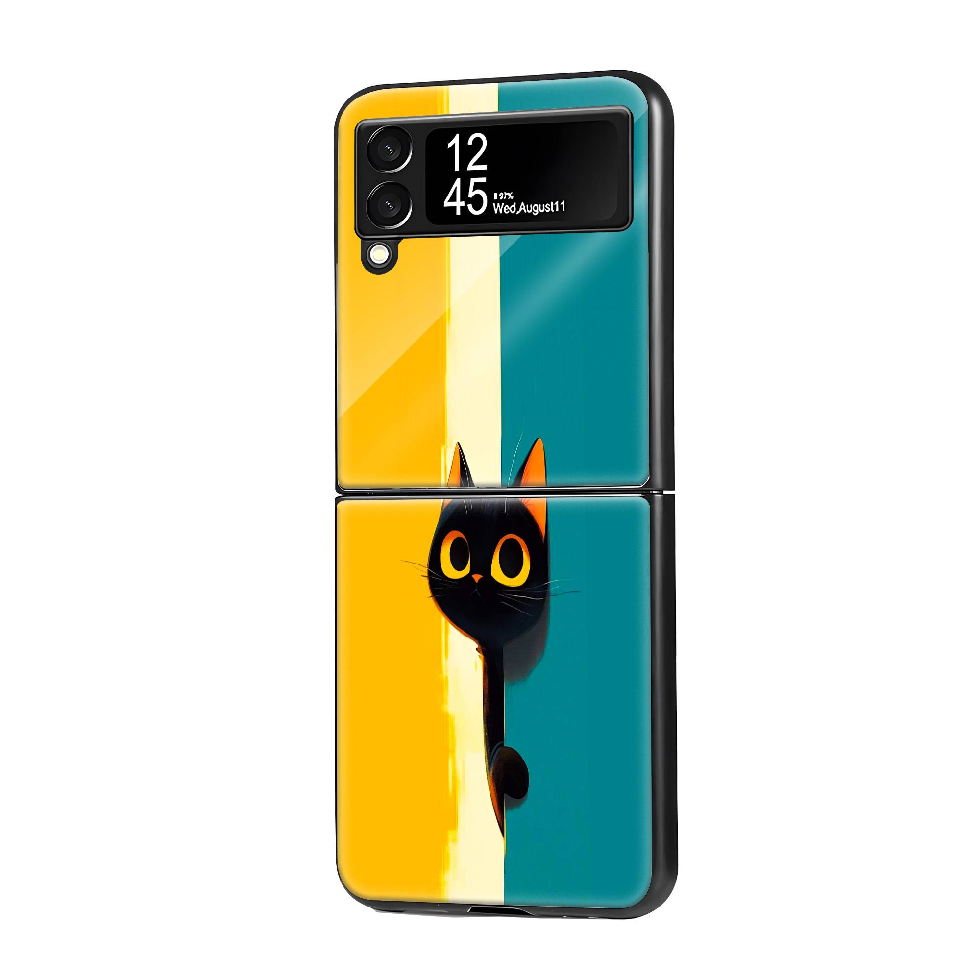 Hello Kitty Samsung Z Flip Glass Case image 0