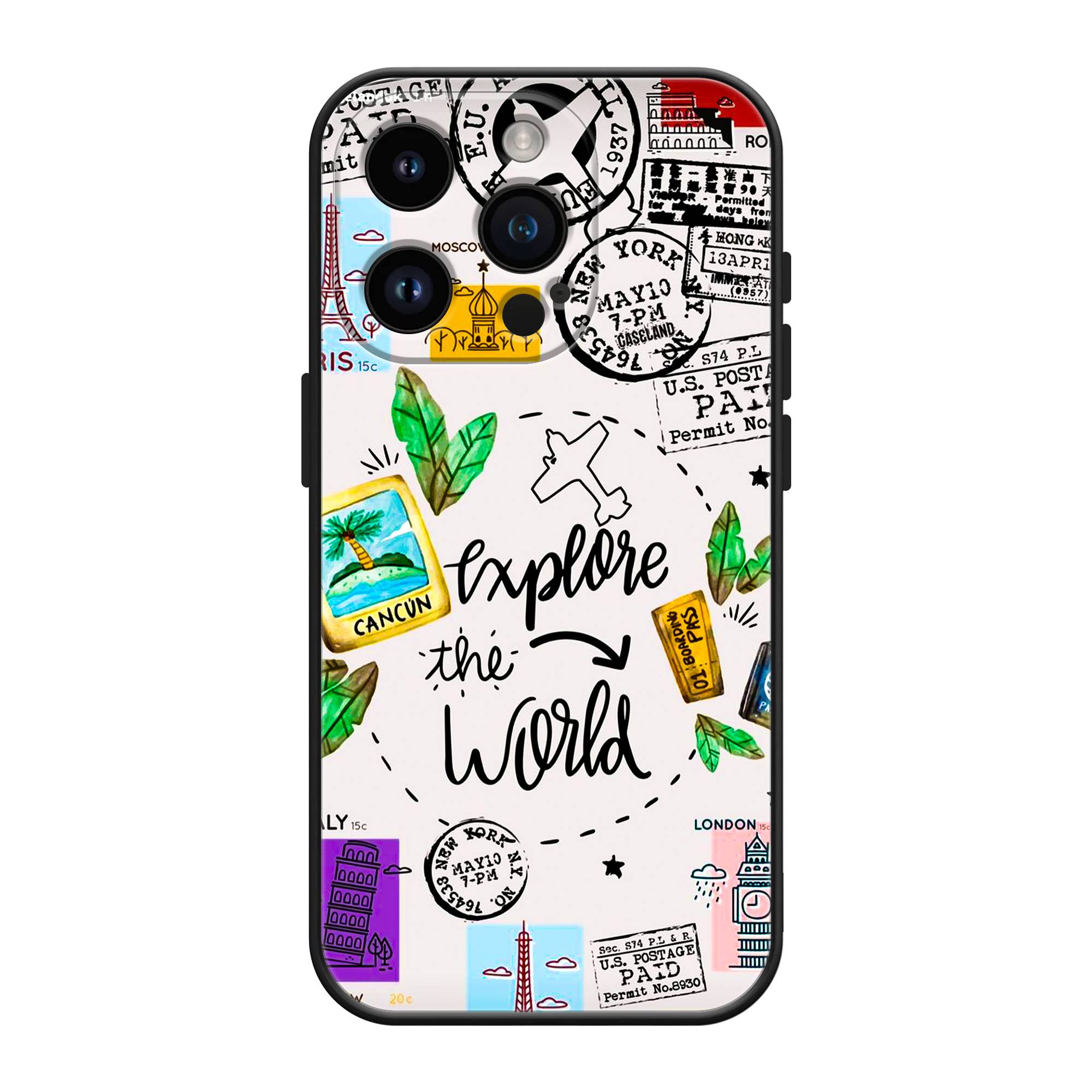 Explore The World Silicone Case image 0