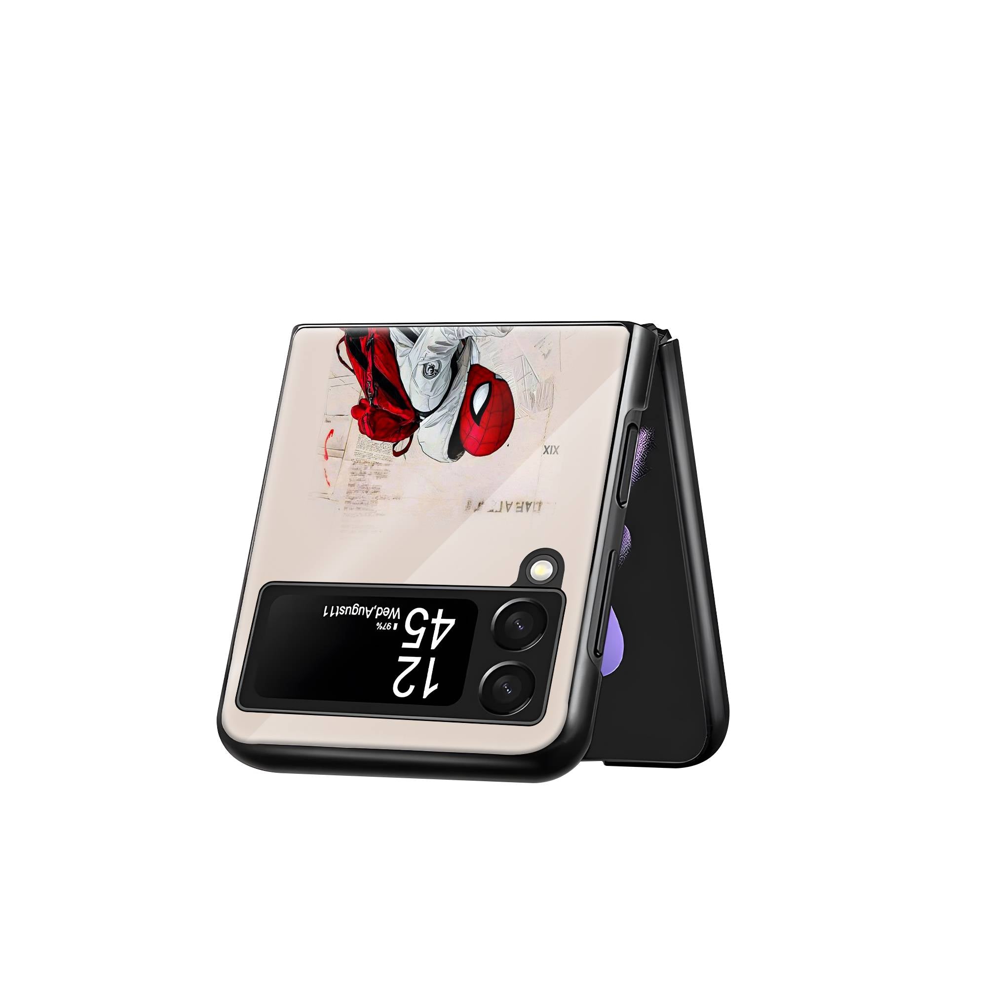 The Hustle Samsung Z Flip Glass Case image 2