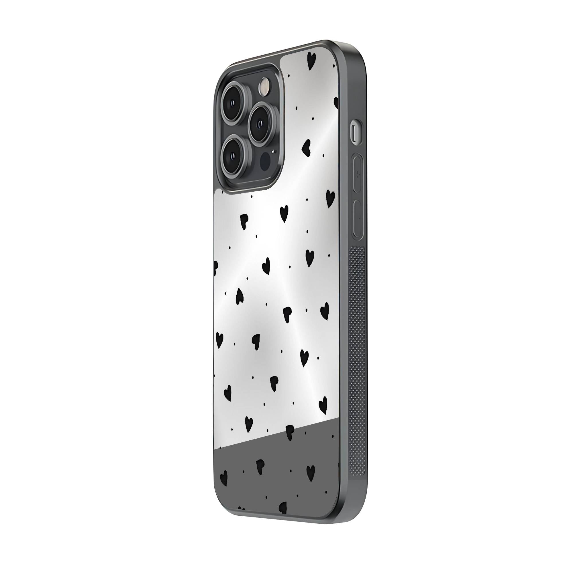 Tiny Hearts Mirror Case