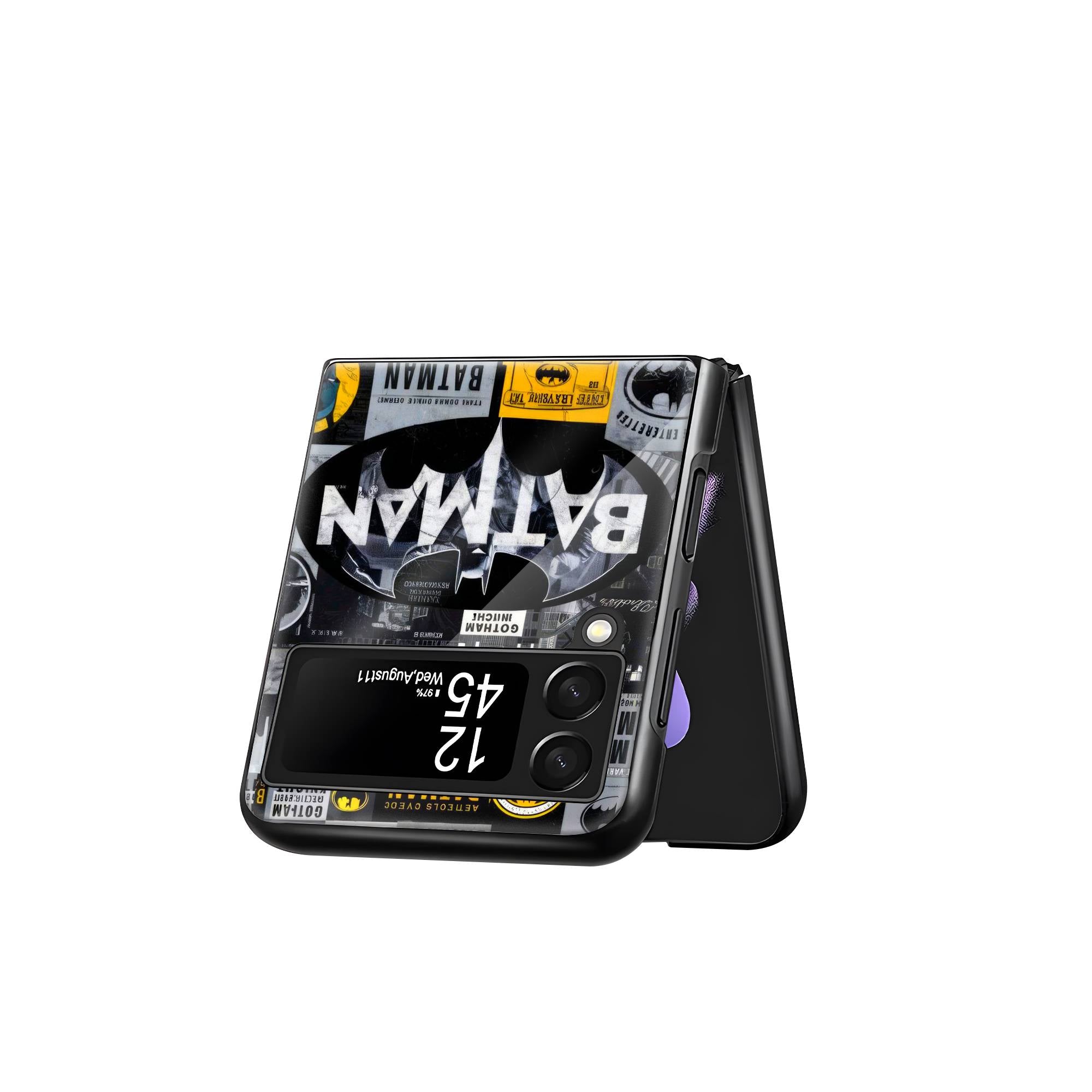 The Dark Knight Samsung Z Flip Glass Case image 2