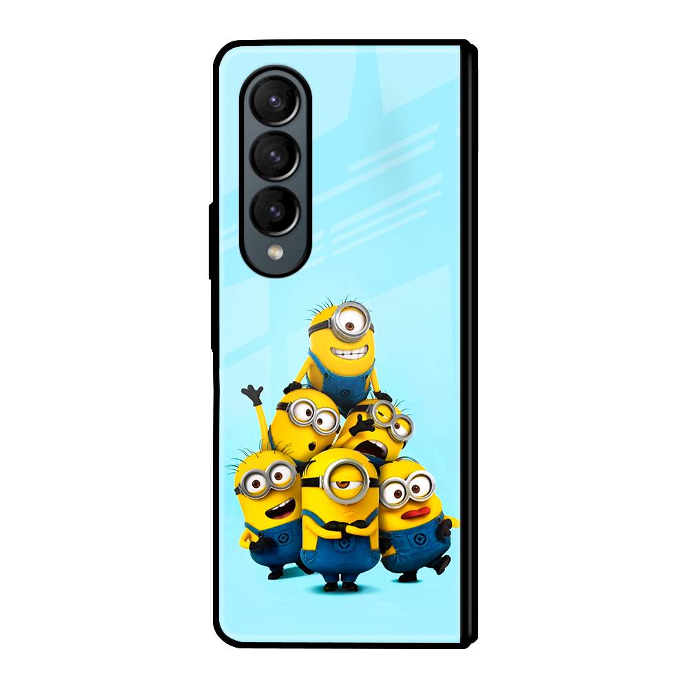 Minions Army Samsung Z Fold 3 Glass Case image 0