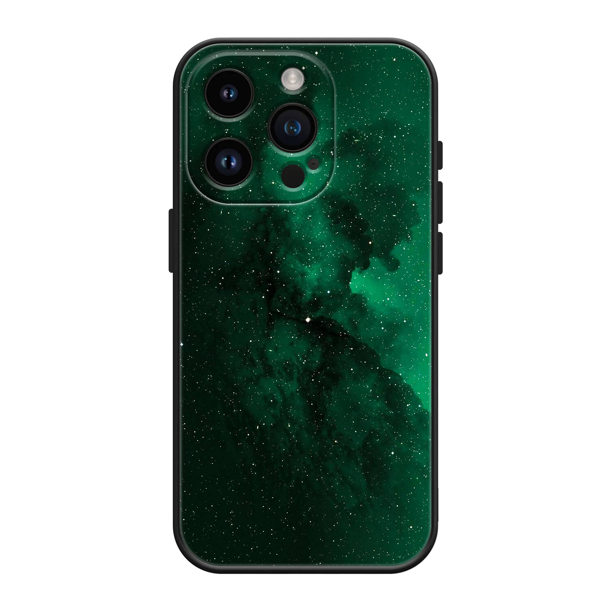 Emerald Galaxy Silicone Case image 0