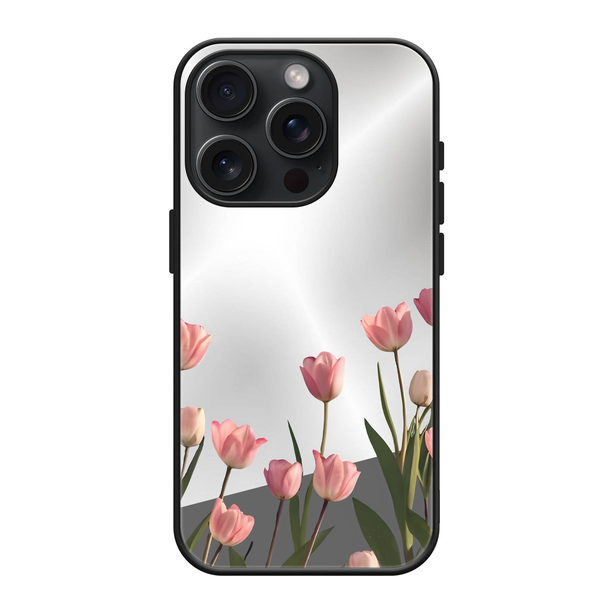 Tulip Garden Mirror Case
