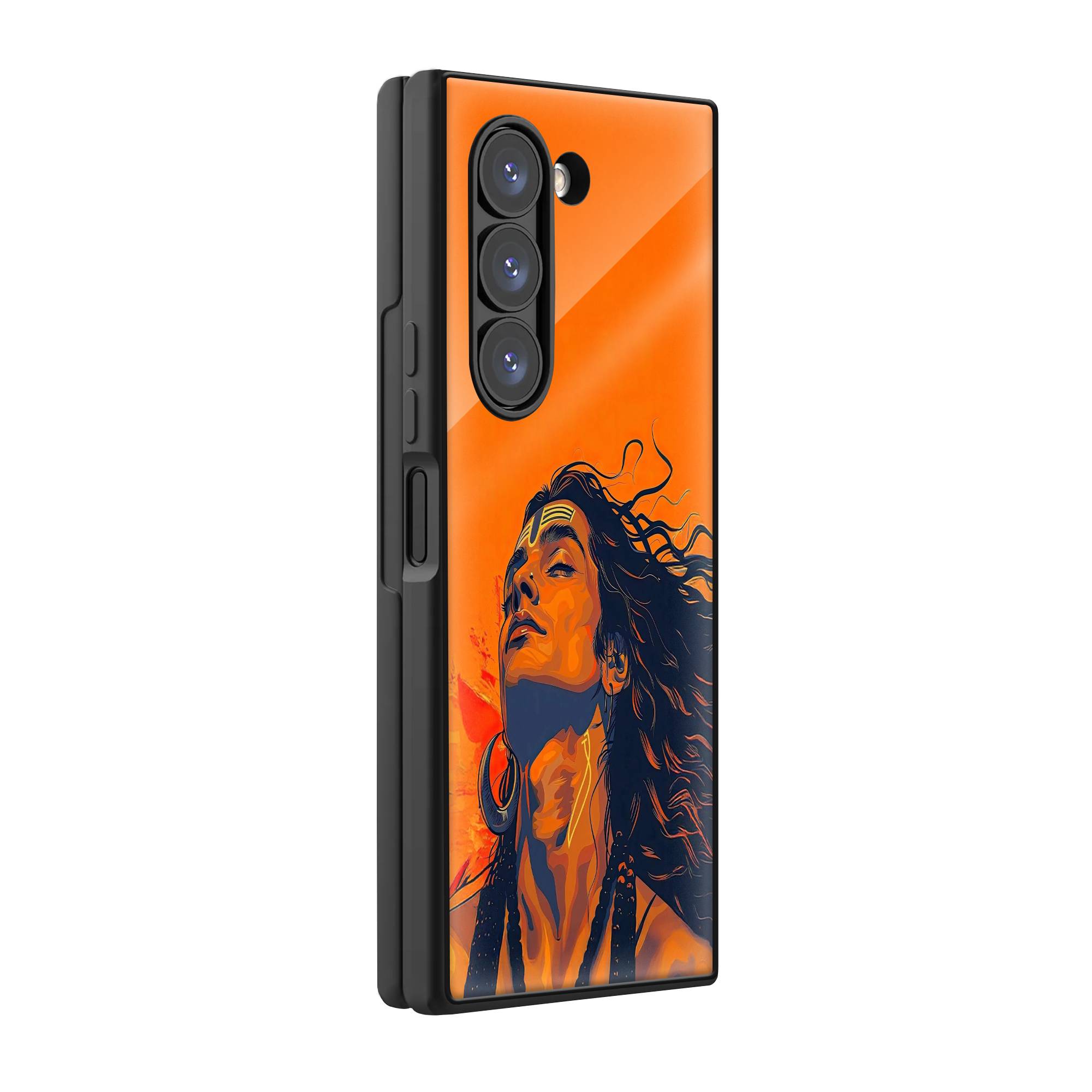 Shiva Samsung Z Fold Glass Case image 0