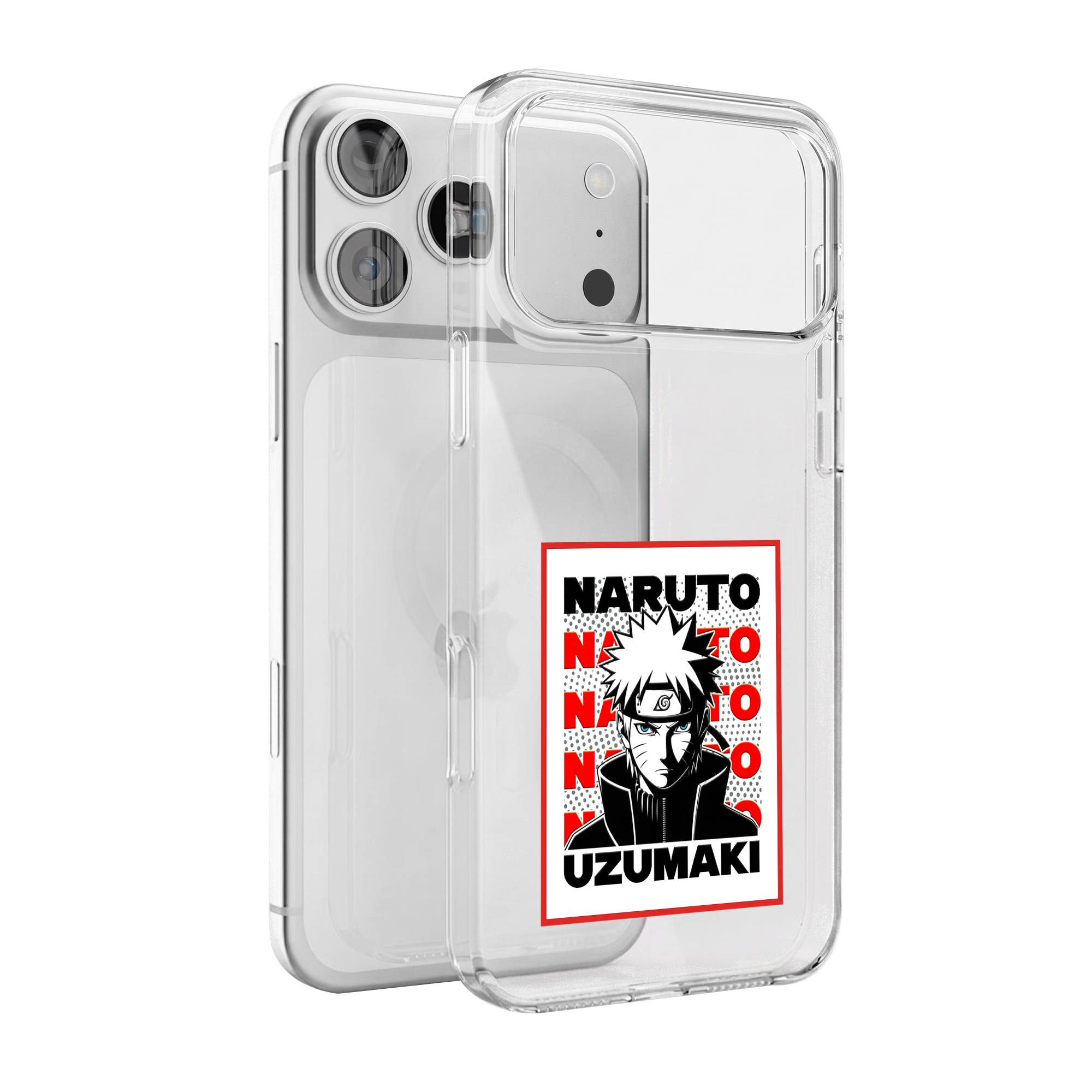 Naruto Uzumaki Poster Premium Clear Case