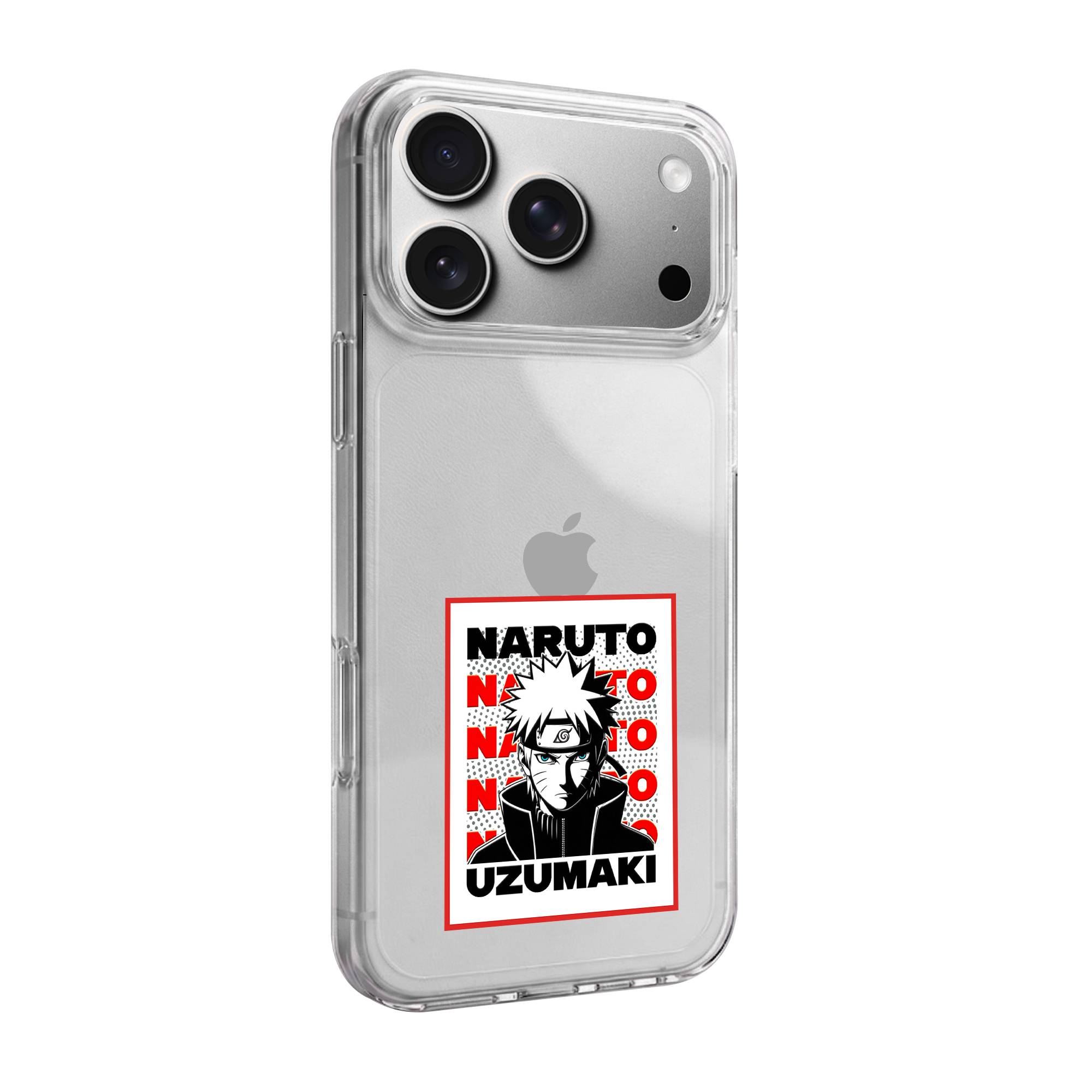 Naruto Uzumaki Poster Premium Clear Case