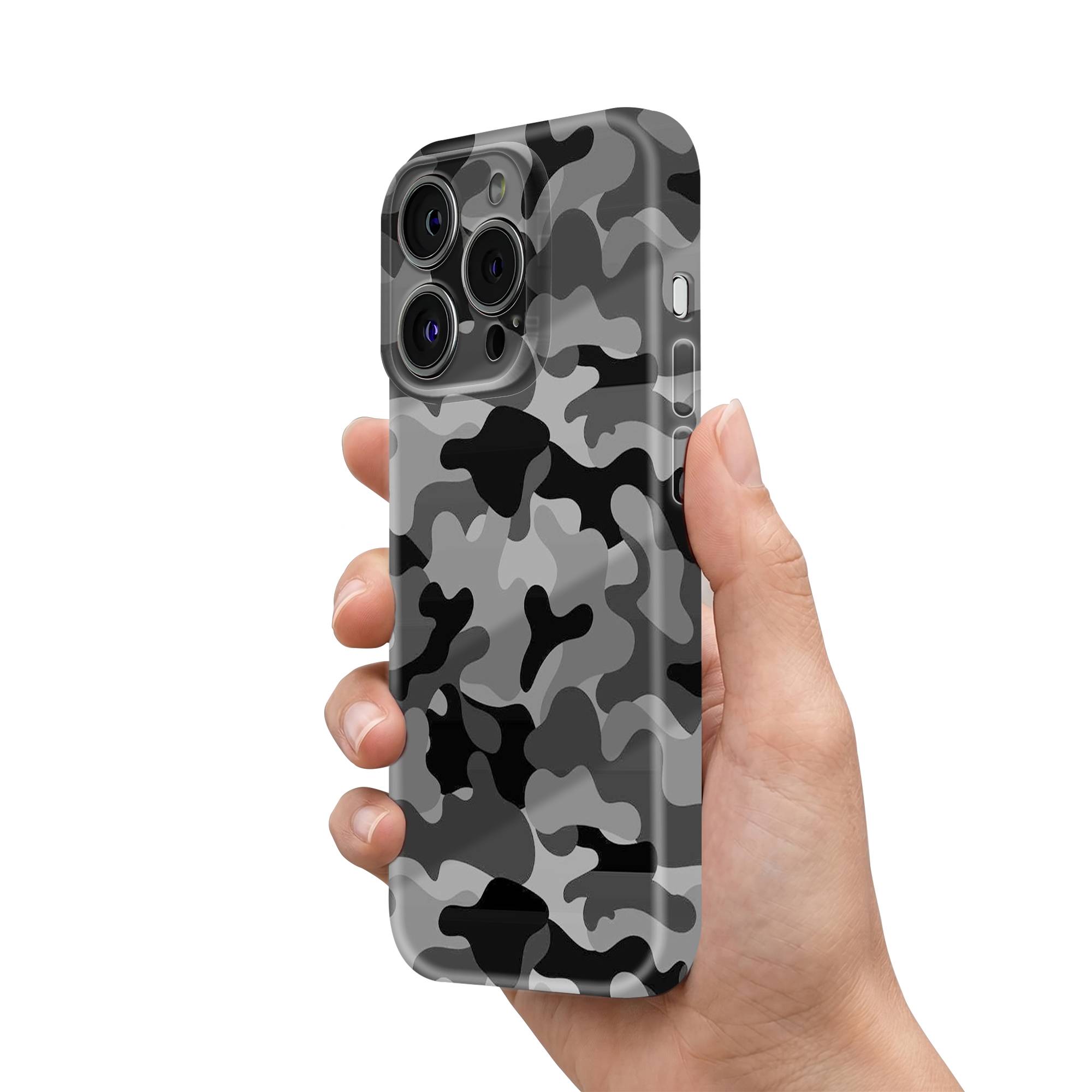 Grey Tactical Glossy Hard Case